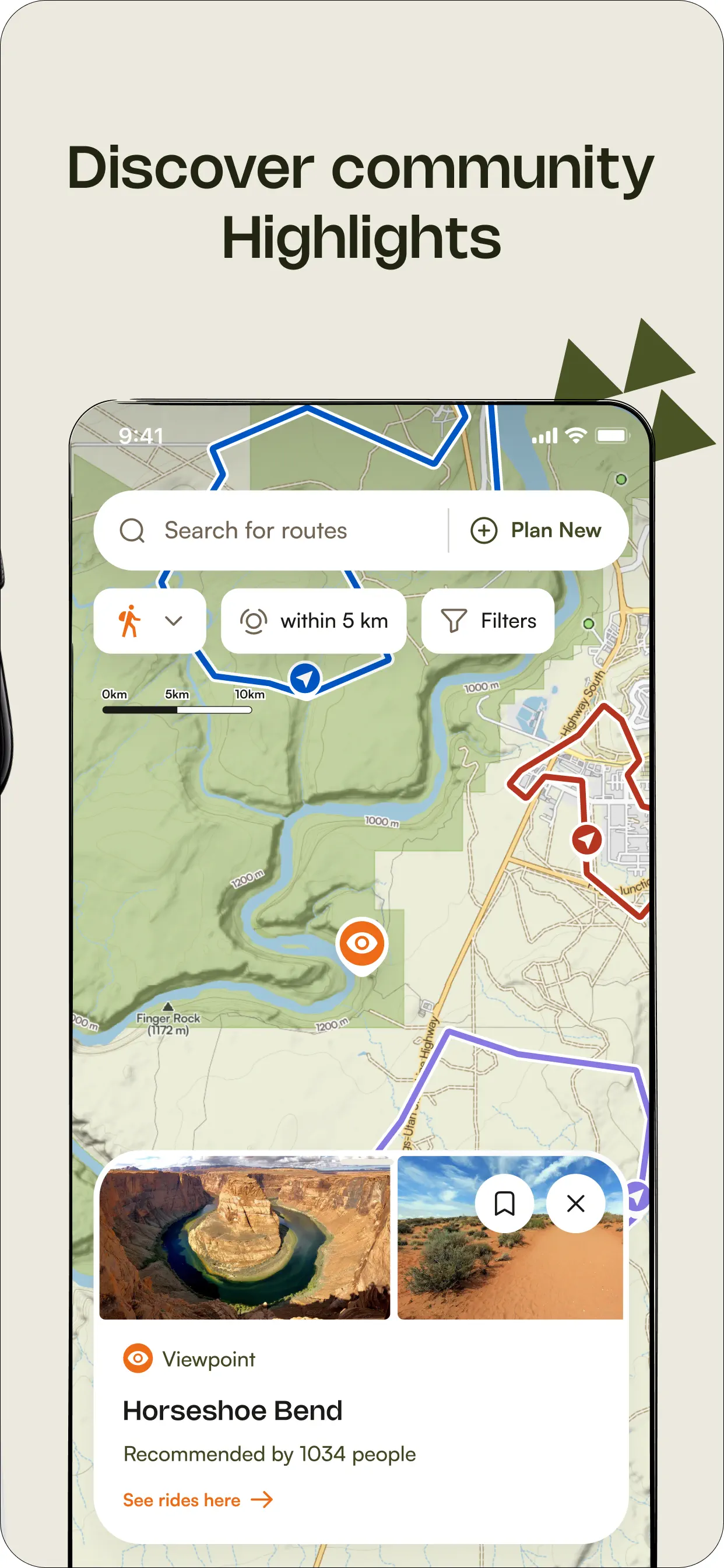 komoot - hike, bike & run screenshot 8