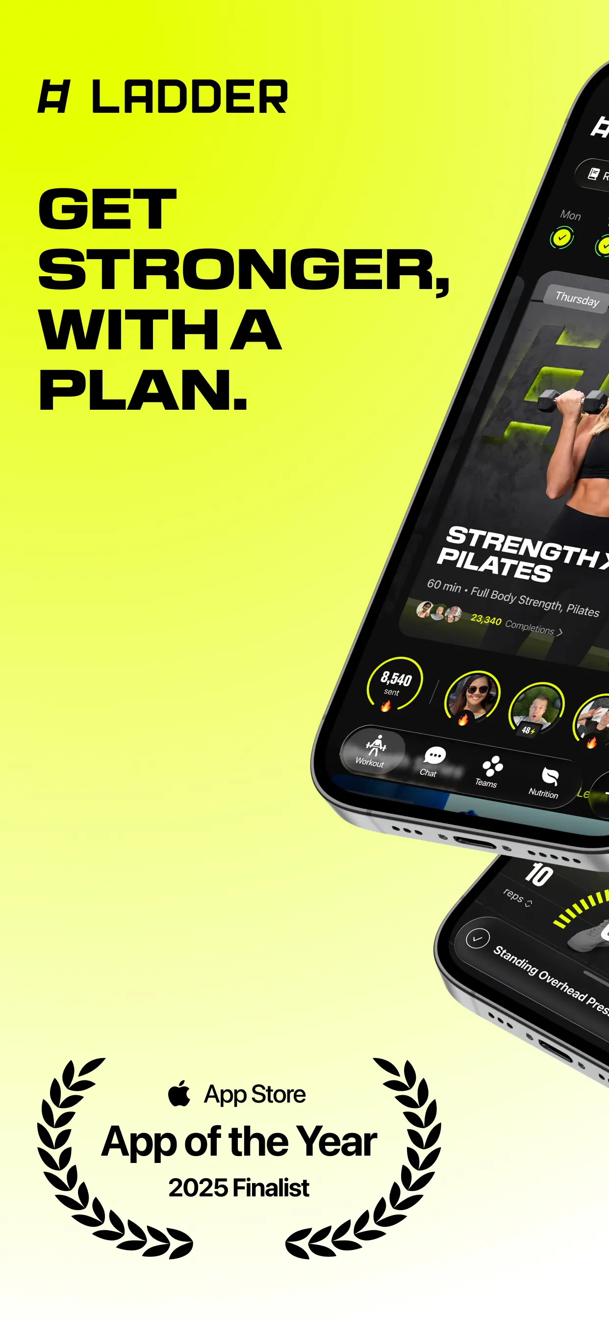 LADDER Strength Training Plans screenshot