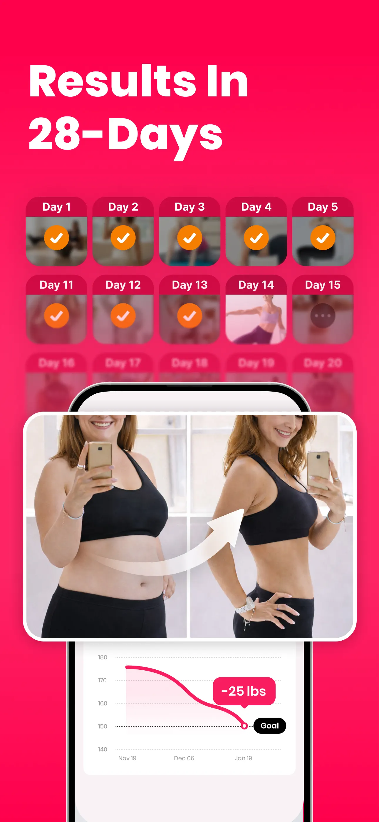 LazyFit: Workout For Beginners screenshot
