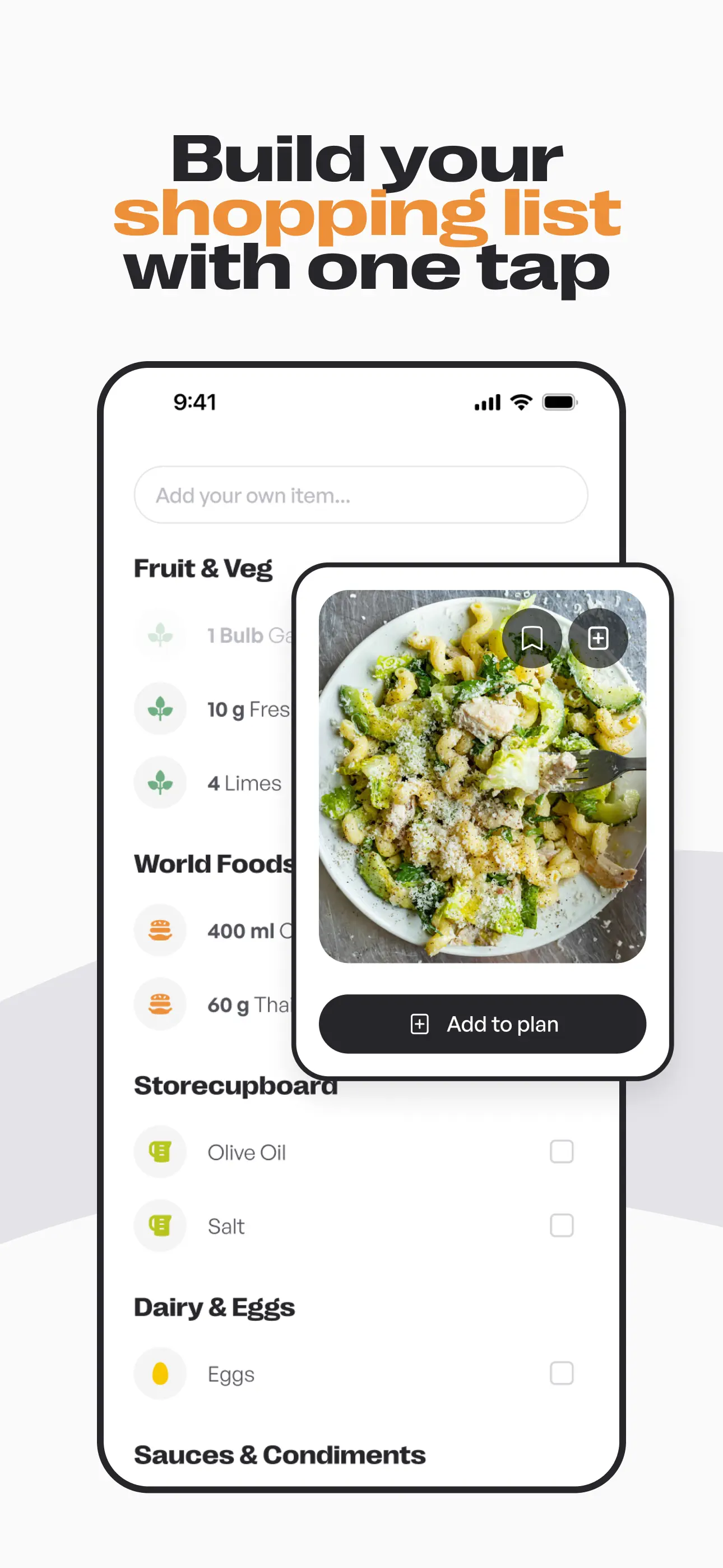 Mob: Meal Planner and Recipes screenshot 4