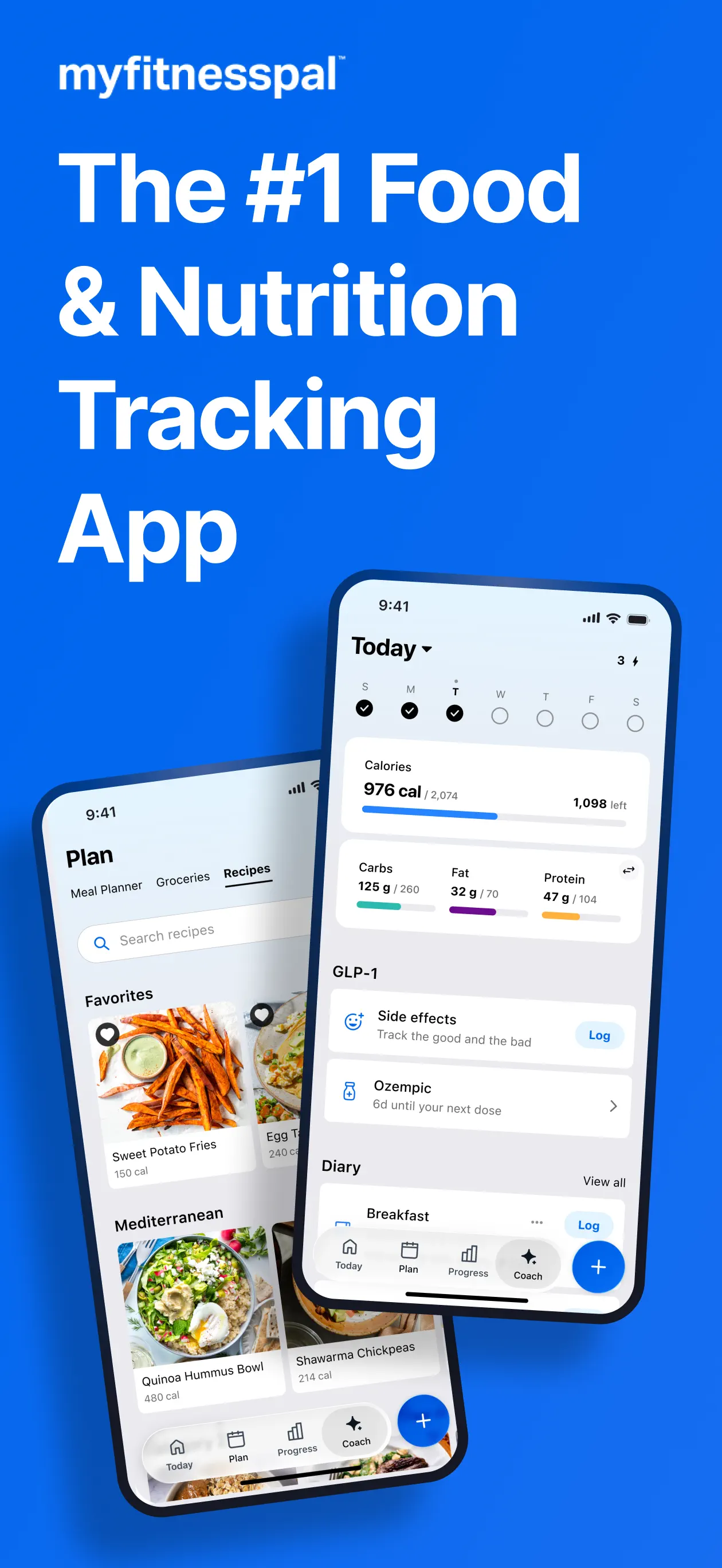 MyFitnessPal: Calorie Counter screenshot
