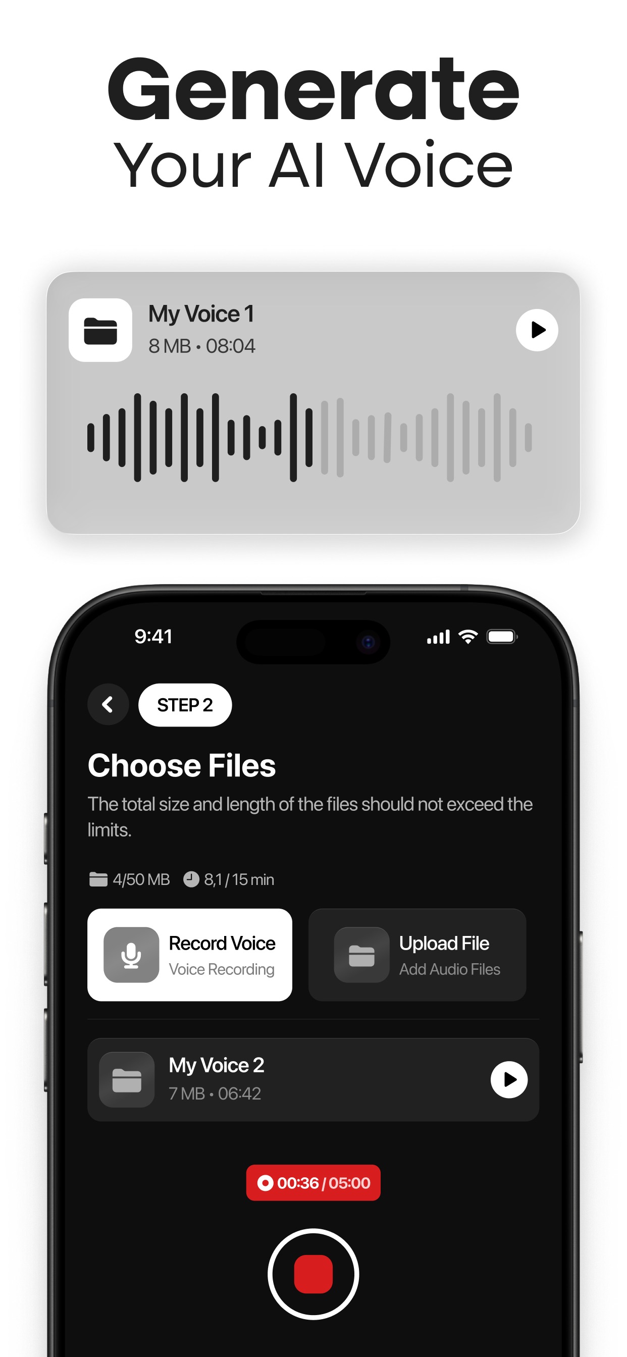 MyTunes : AI Music Generator screenshot 5