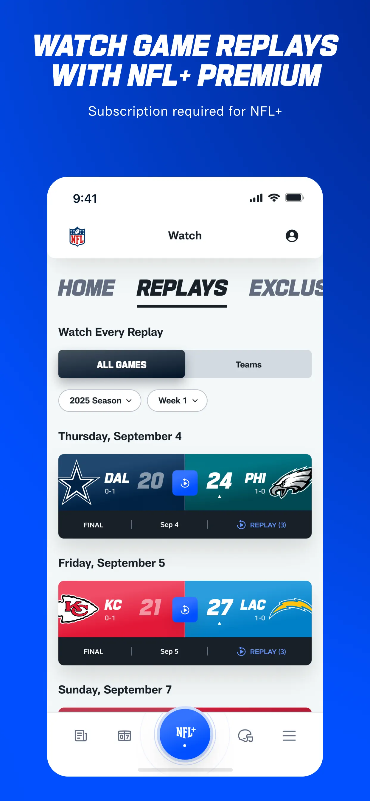 NFL screenshot 4