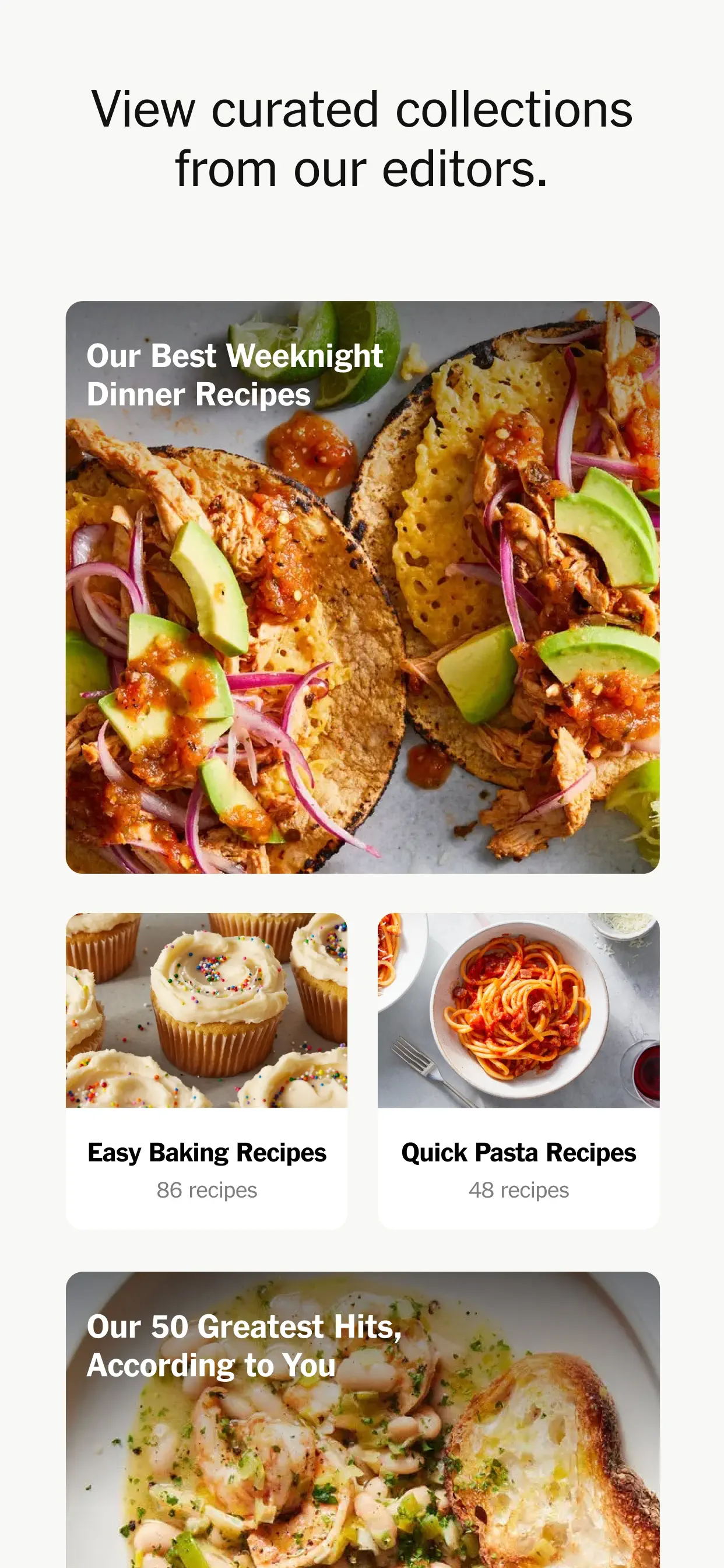 NYT Cooking: Quick Tasty Meals screenshot 8