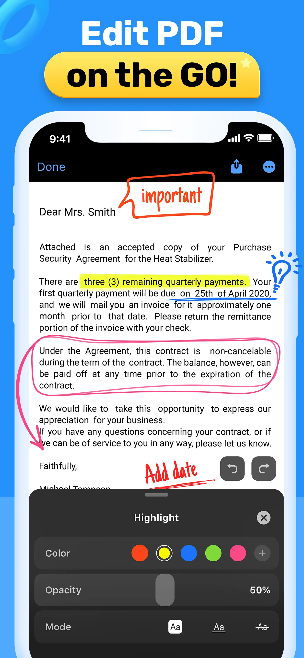 PDF Hero - PDF Editor & Reader screenshot