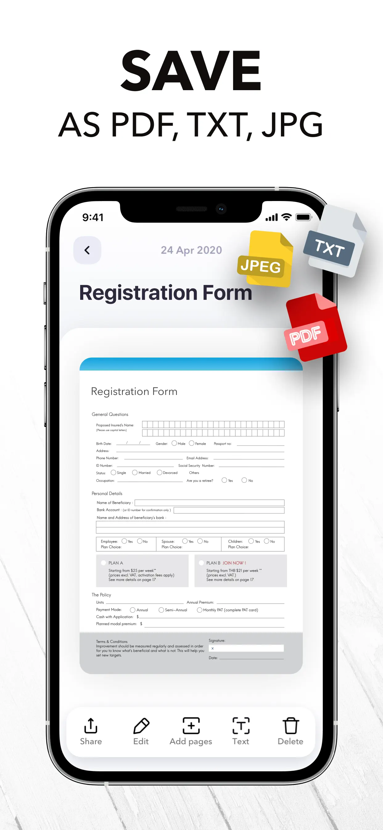 PDF Scanner App: Scanner+ Docs screenshot 4