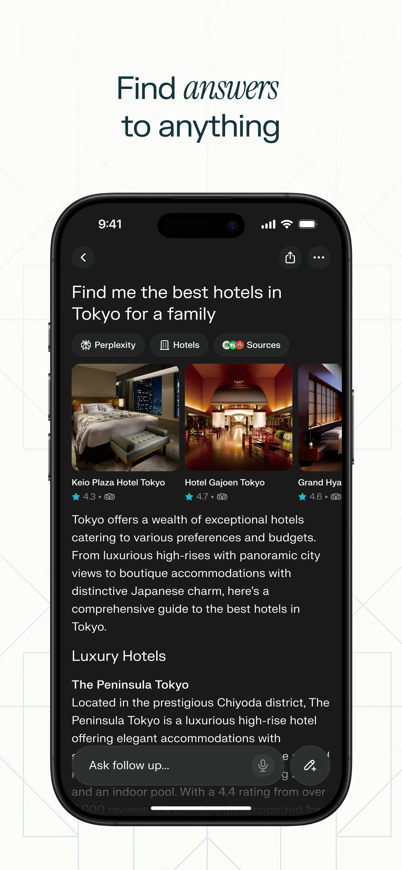Perplexity - AI Search & Chat screenshot 3