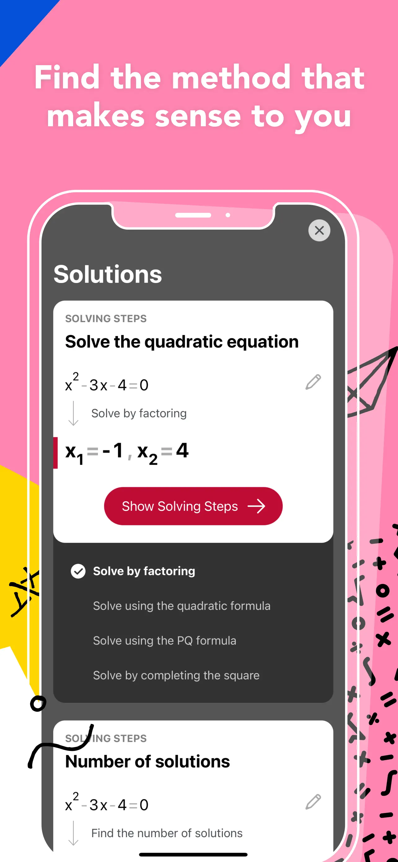 Photomath screenshot 2