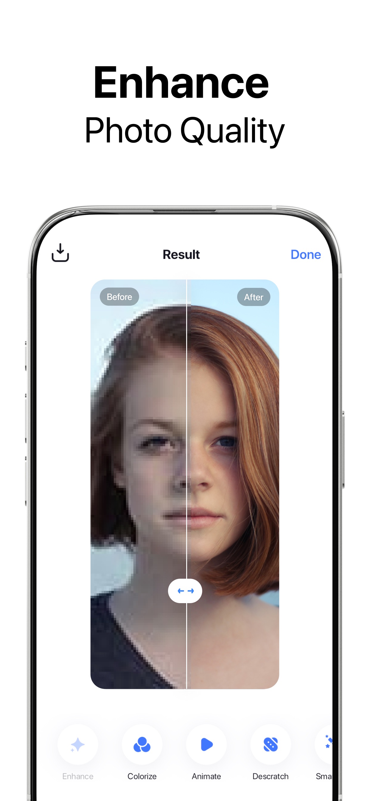 Pixelup: AI Photo Enhancer App screenshot