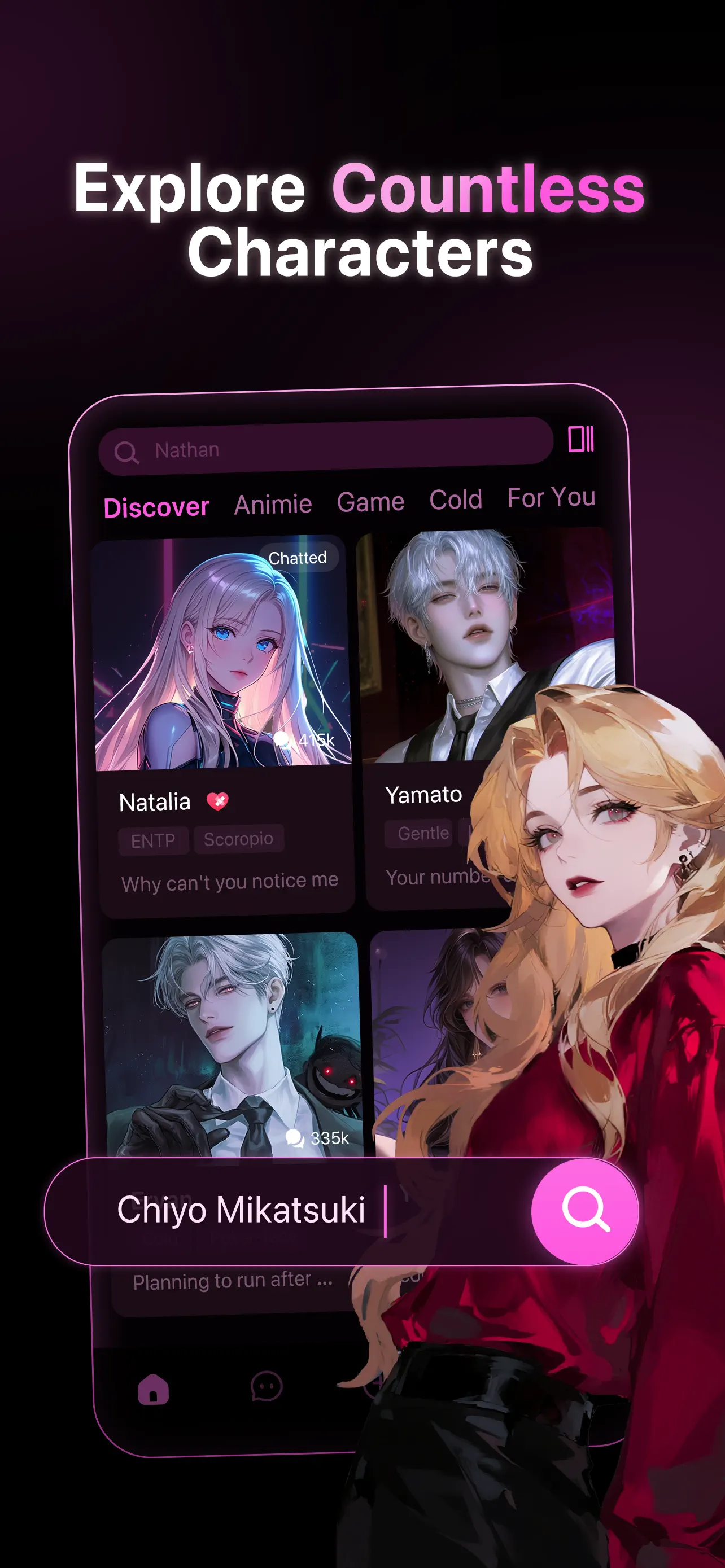 PolyBuzz: Chat with Characters screenshot 2