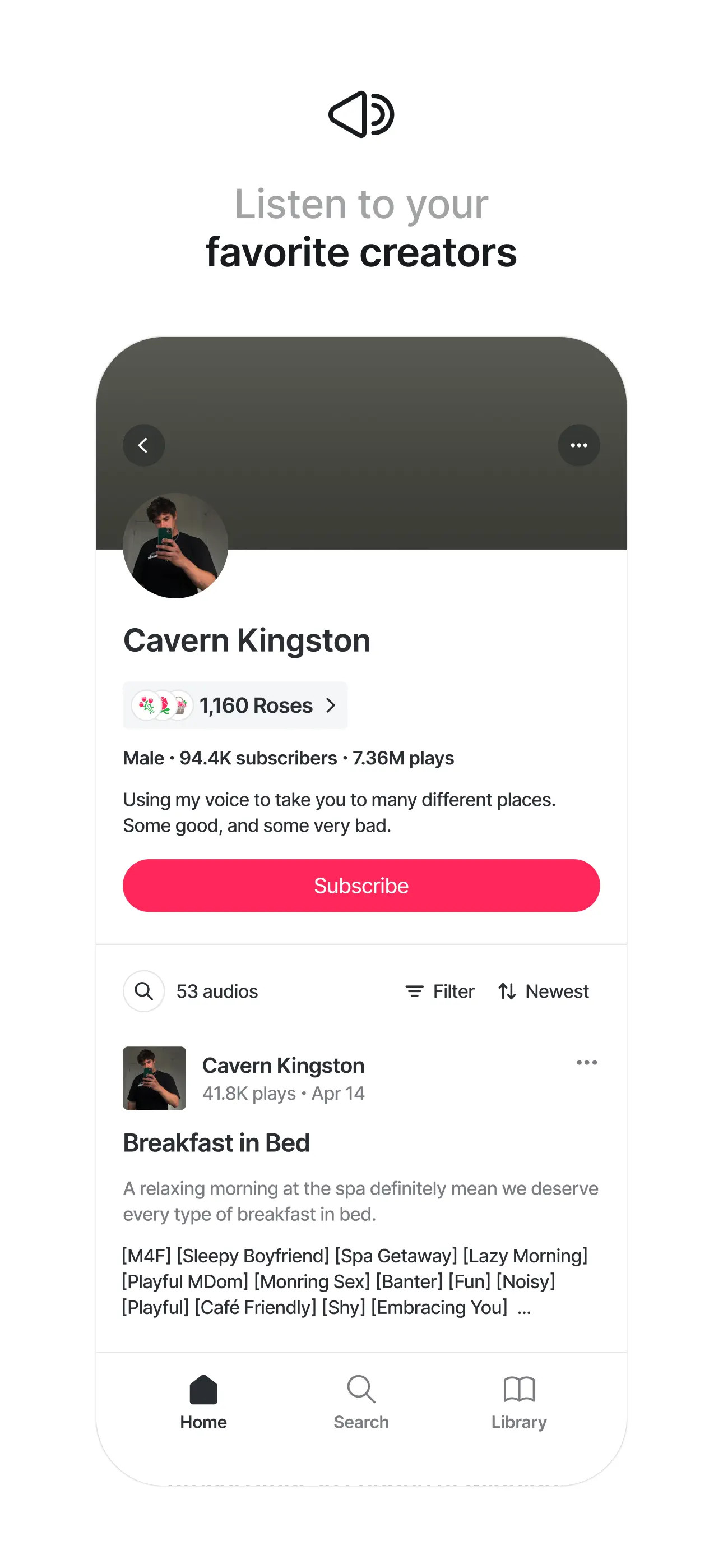 Quinn - Audio Stories screenshot 3
