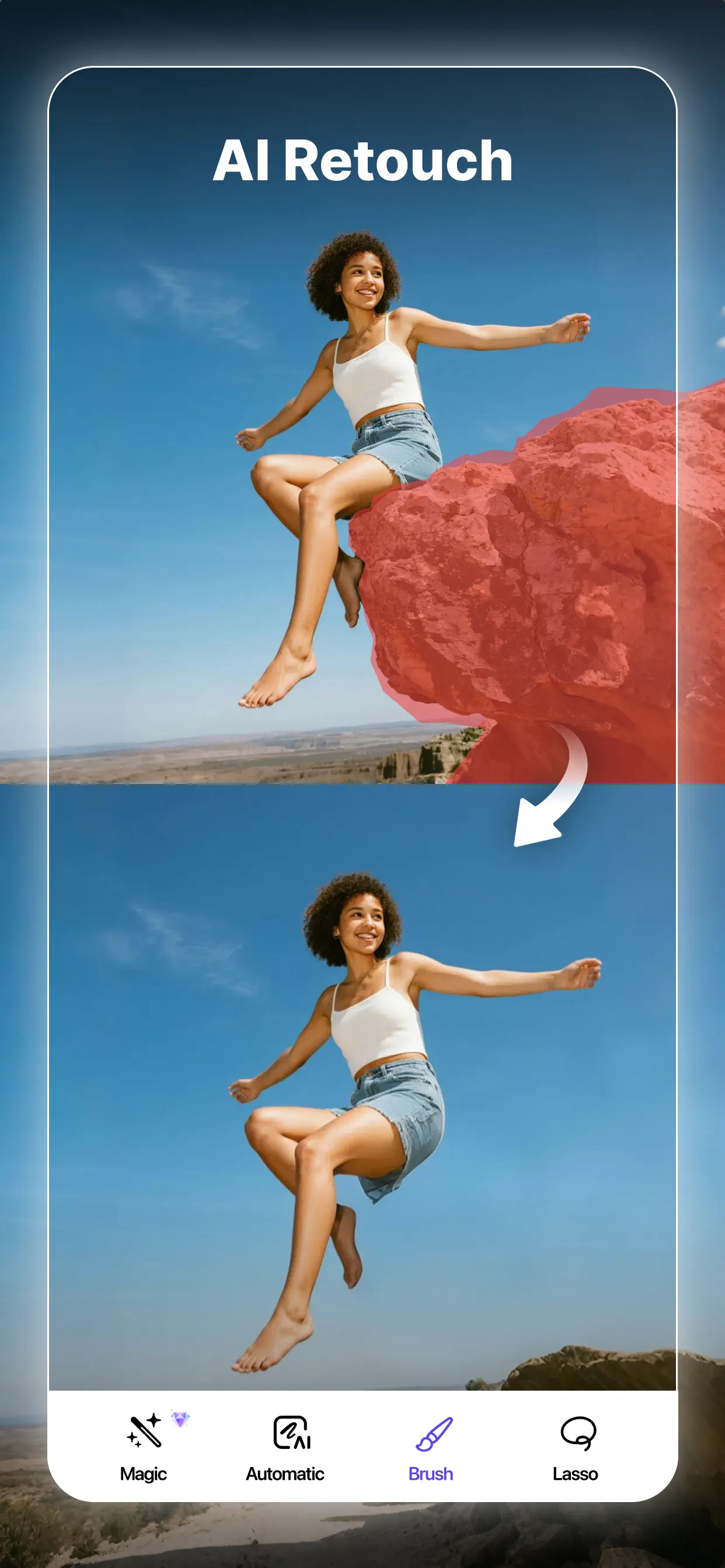 Object Removal AI - AI Retouch screenshot