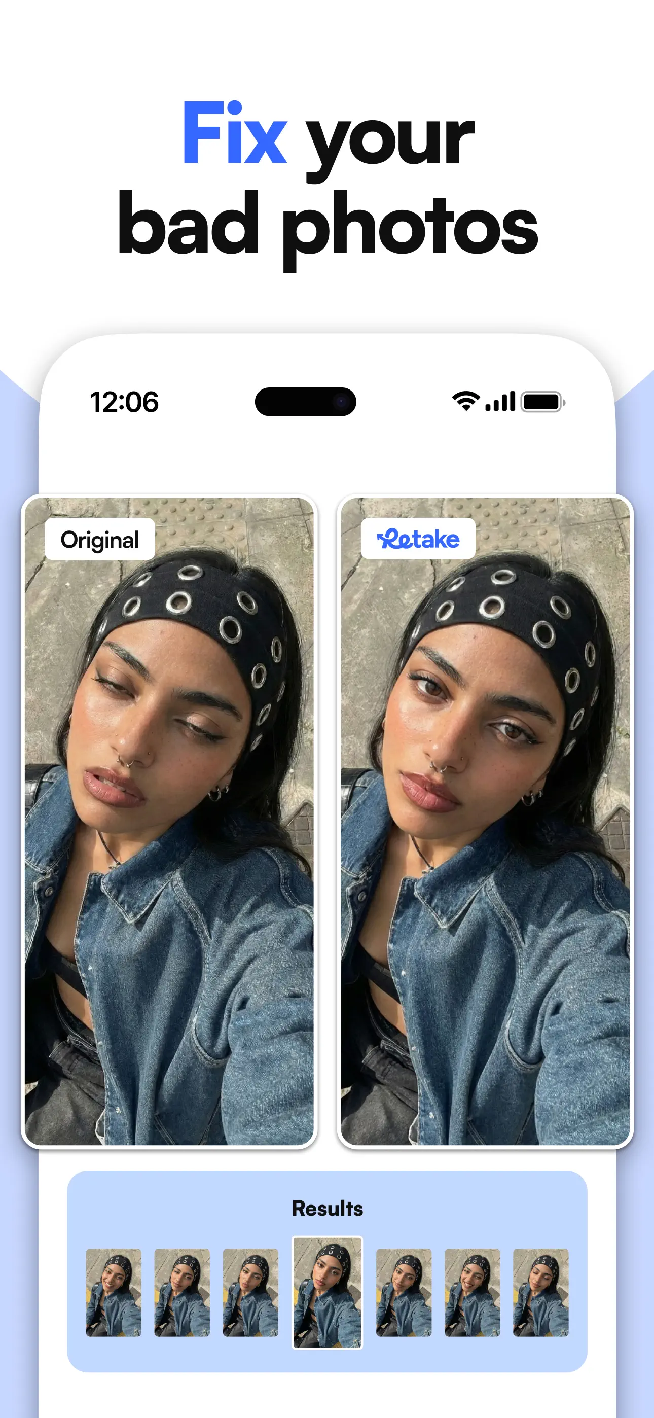 Retake AI Face & Selfie Editor screenshot 4