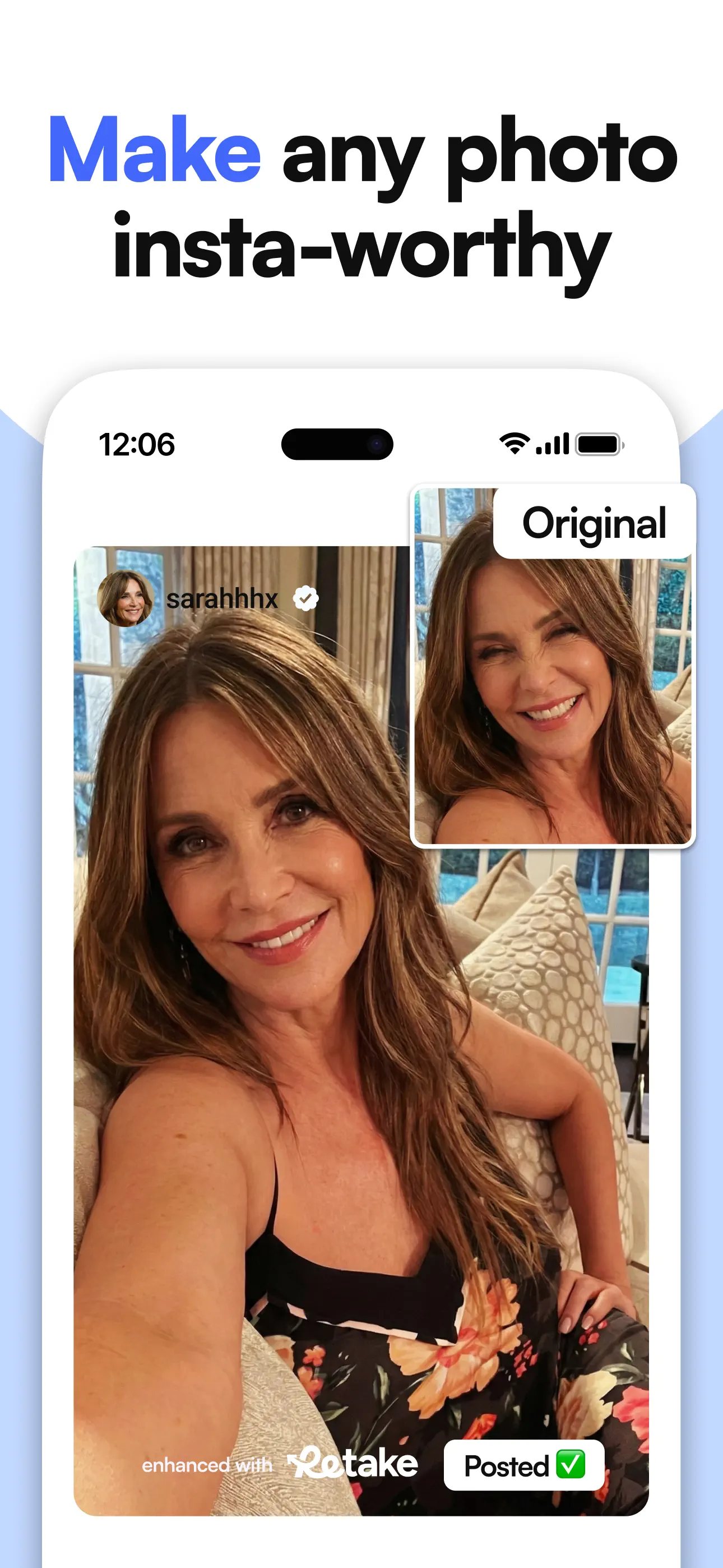 Retake AI Face & Selfie Editor screenshot 5