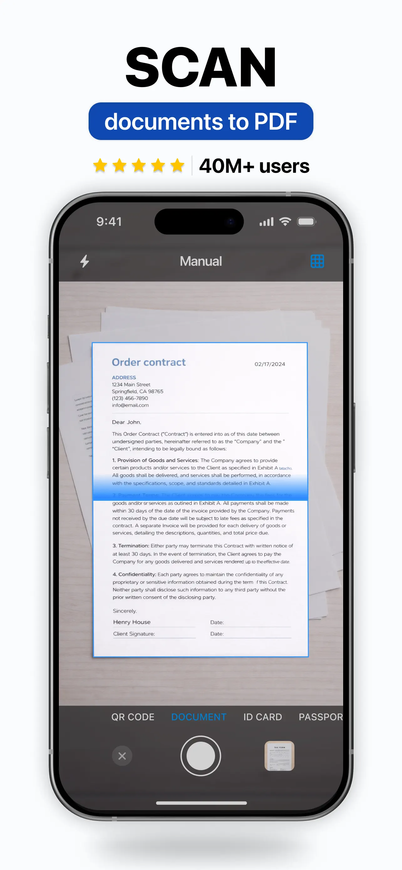 ScanGuru: PDF Scanner App screenshot