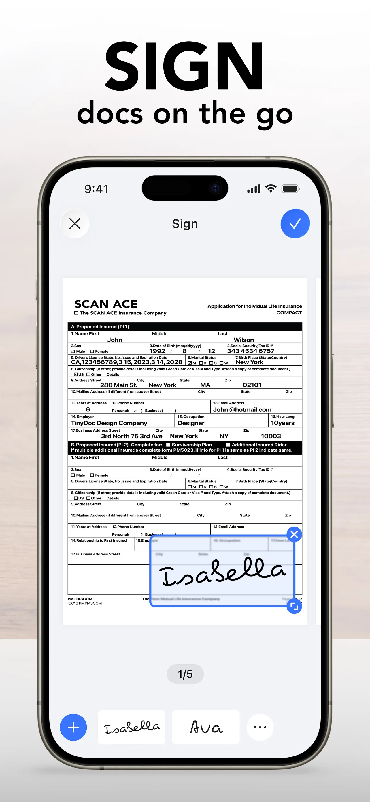 SCAN ACE · PDF Scanner App screenshot 5