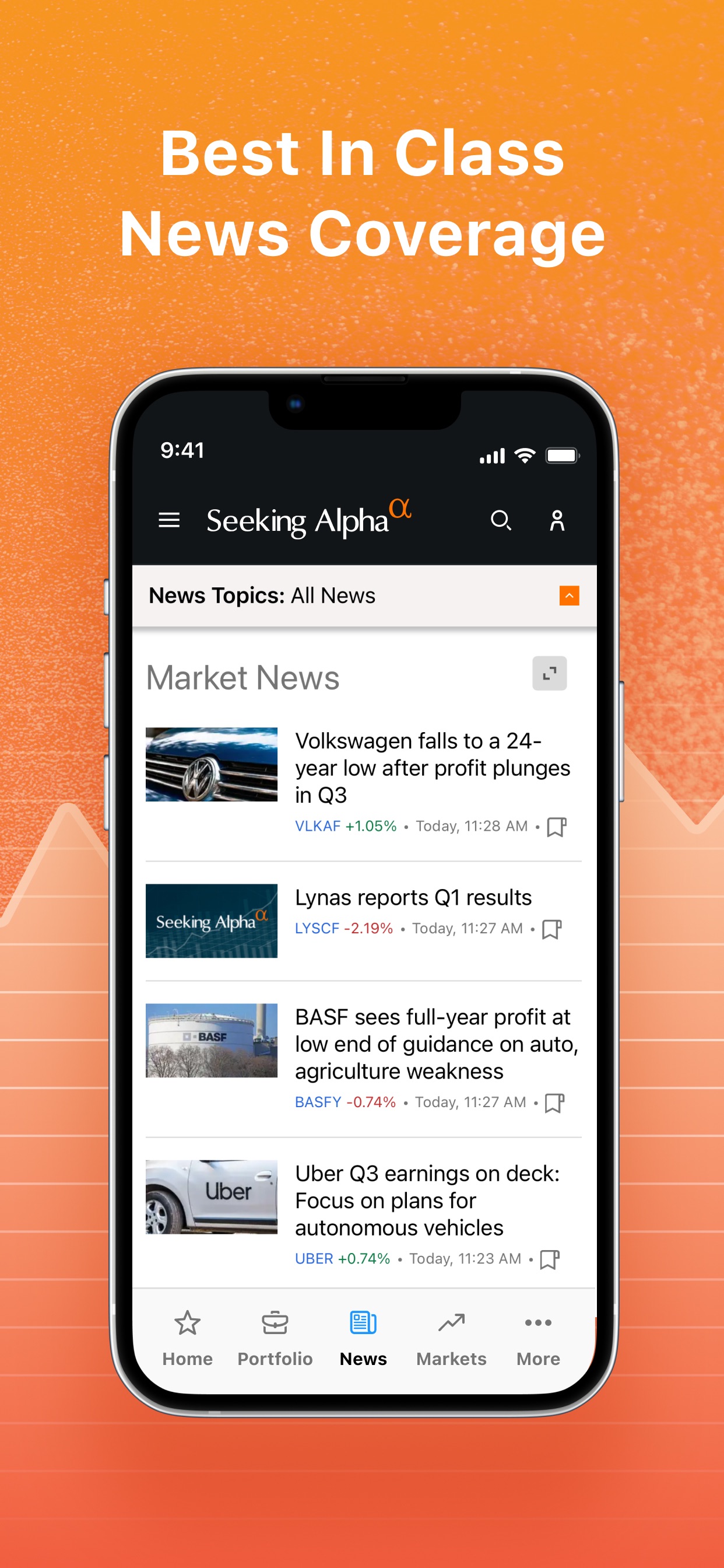 Seeking Alpha: News & Analysis screenshot 4
