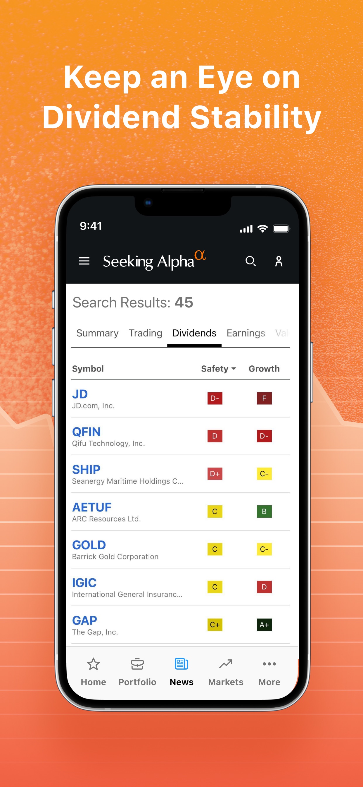 Seeking Alpha: News & Analysis screenshot 7