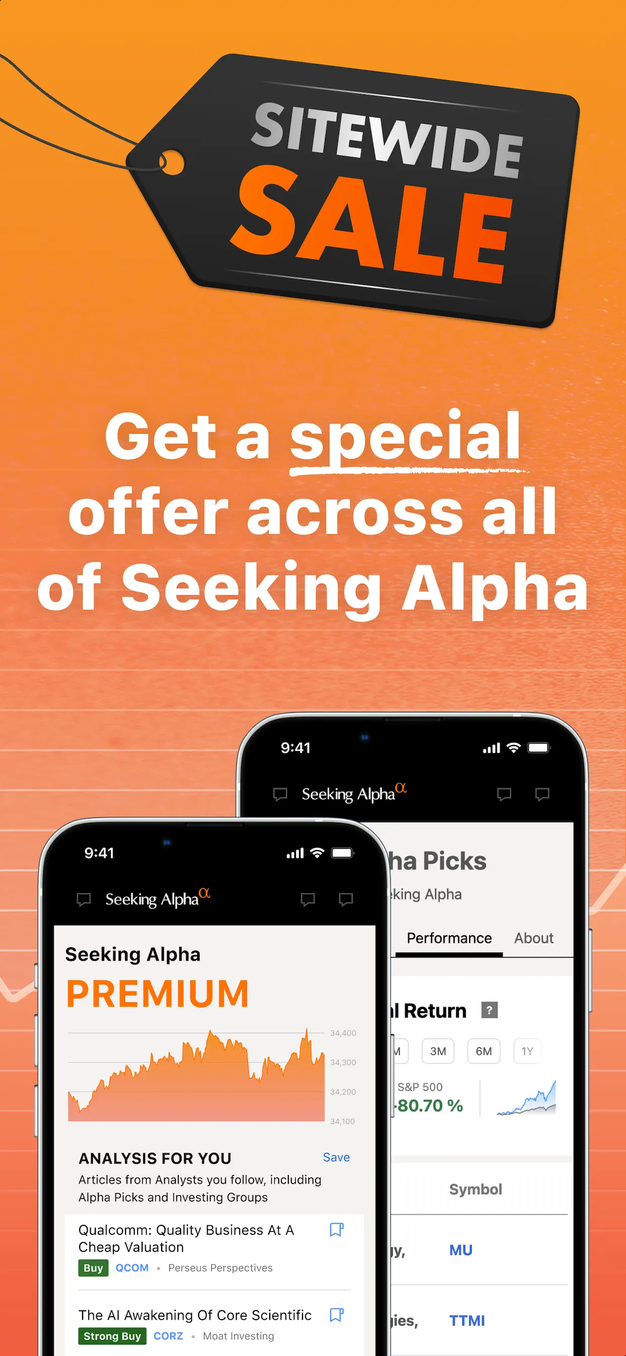 Seeking Alpha: News & Analysis screenshot