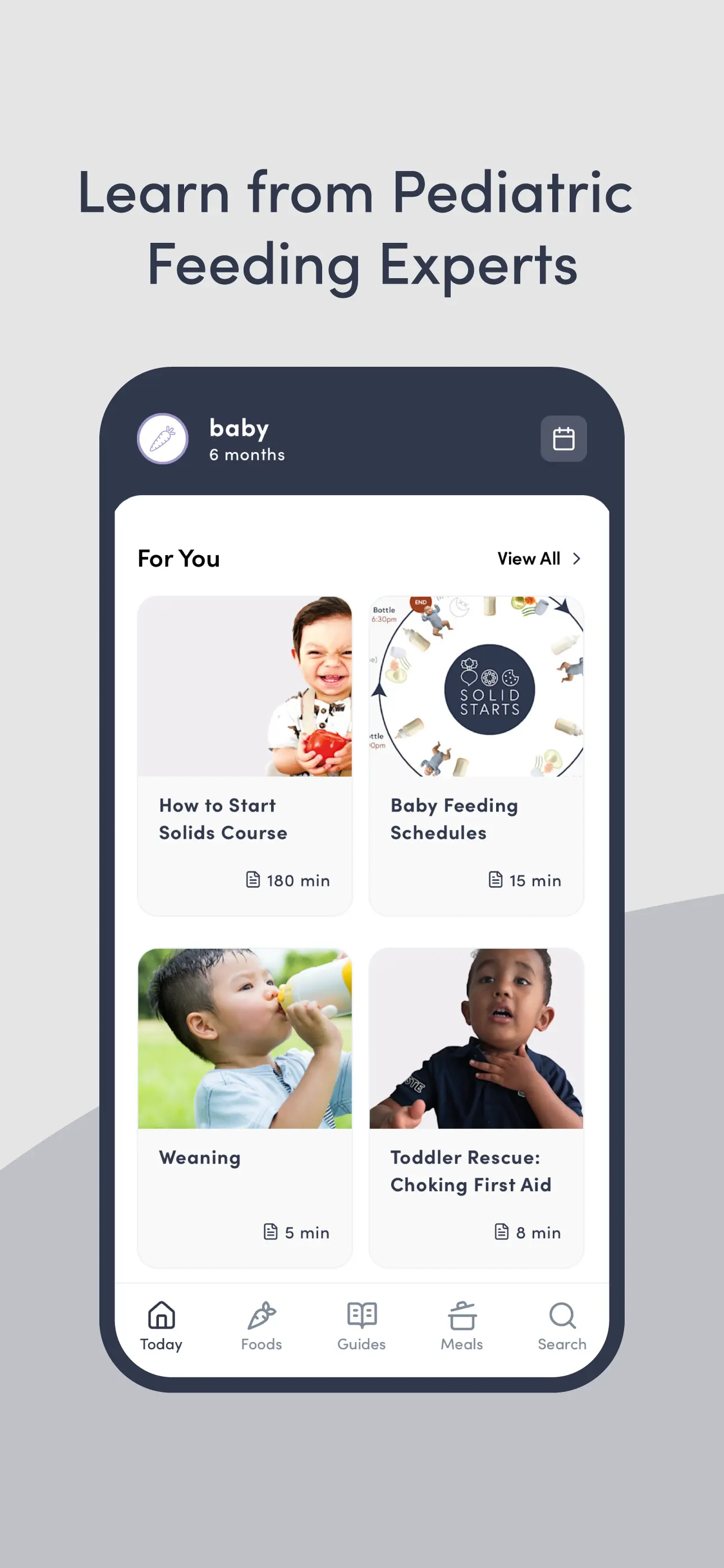 Solid Starts: Baby First Foods screenshot 5