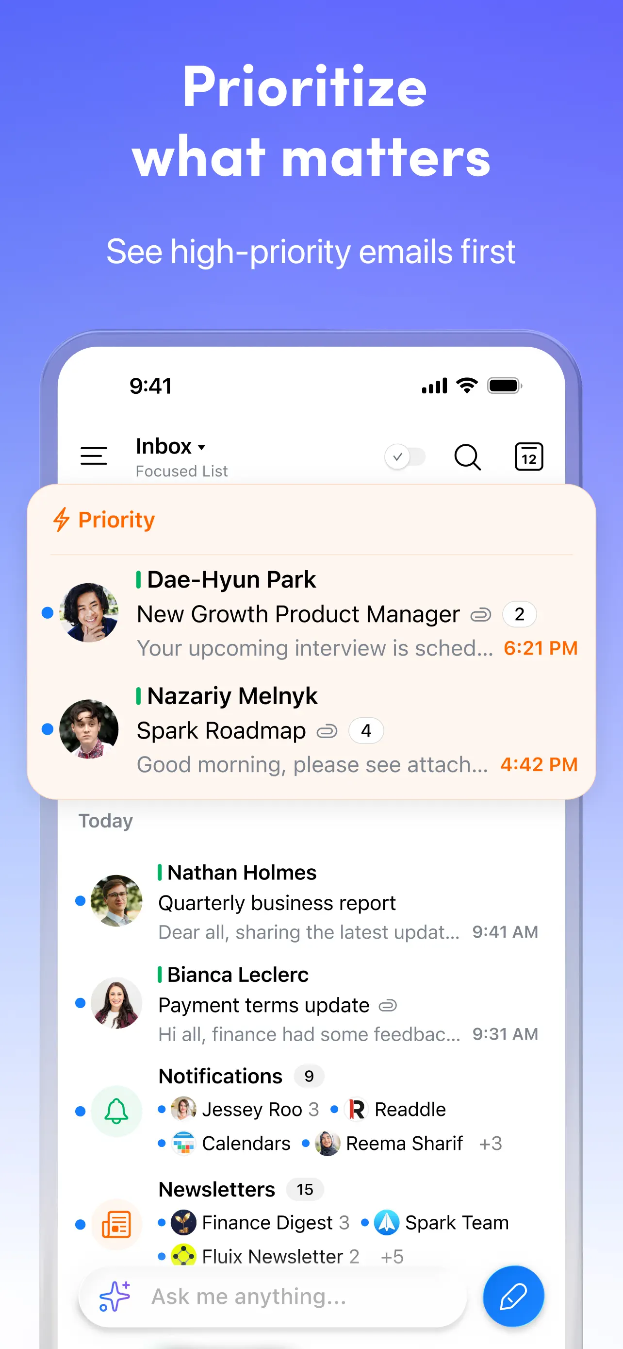Spark Mail: AI Email Assistant screenshot 8