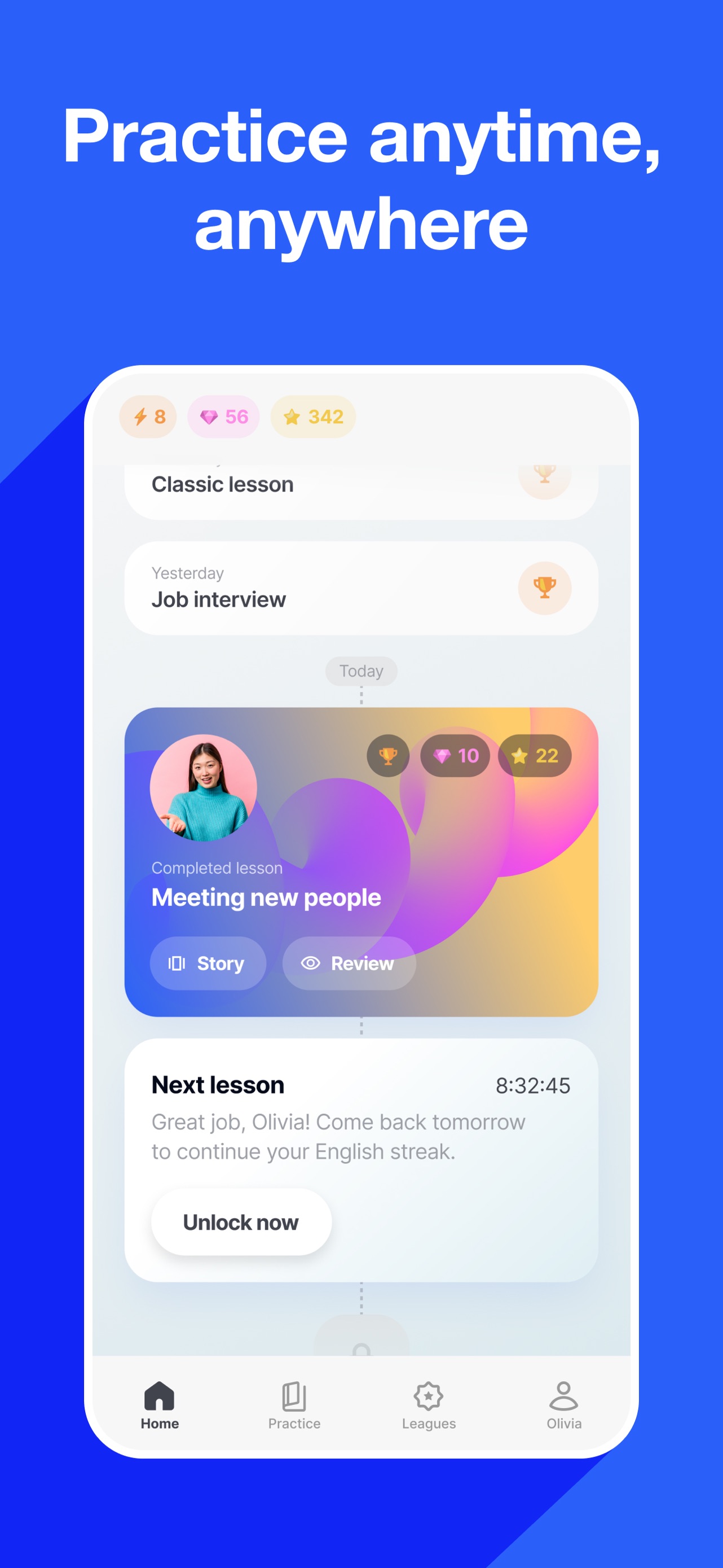 Speak English with Loora AI screenshot 3