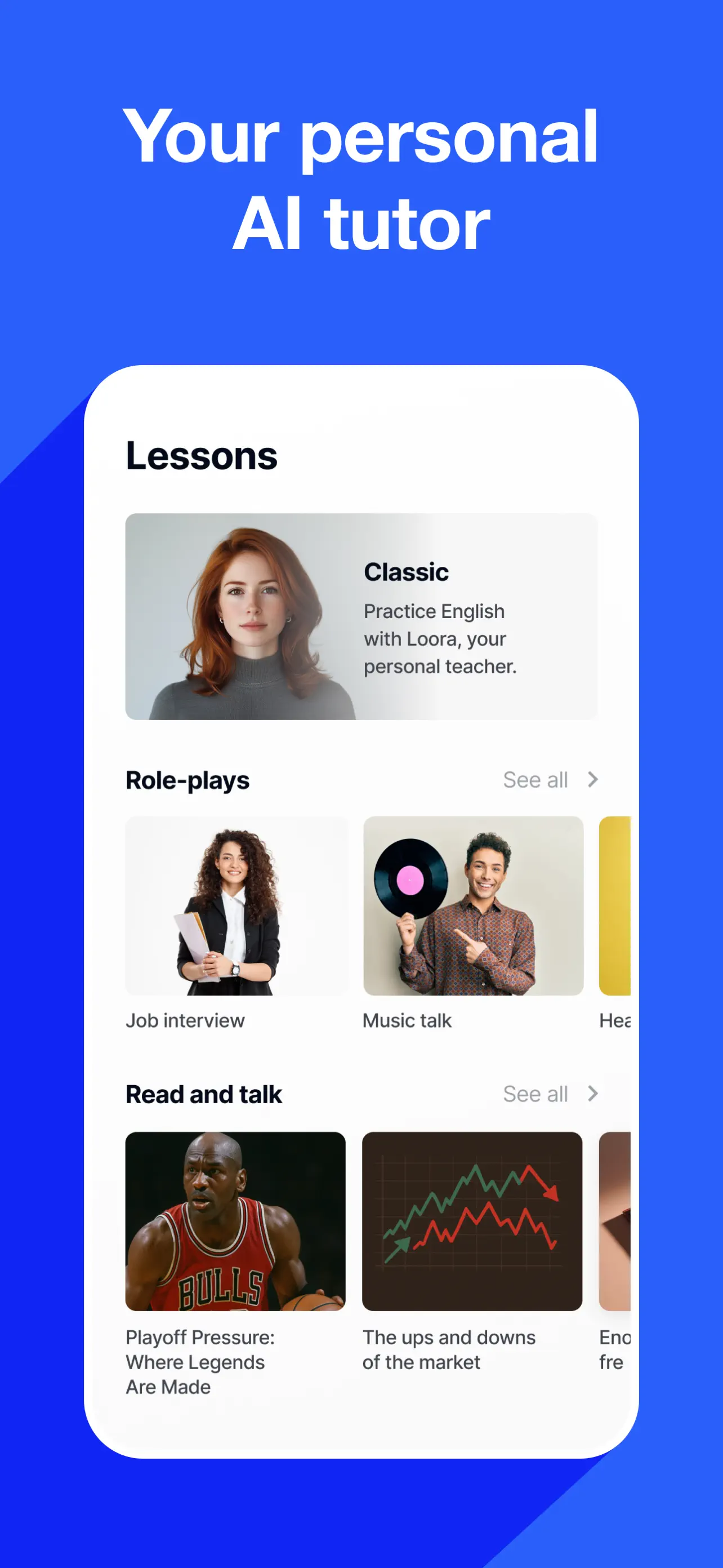 Speak English with Loora AI screenshot 2