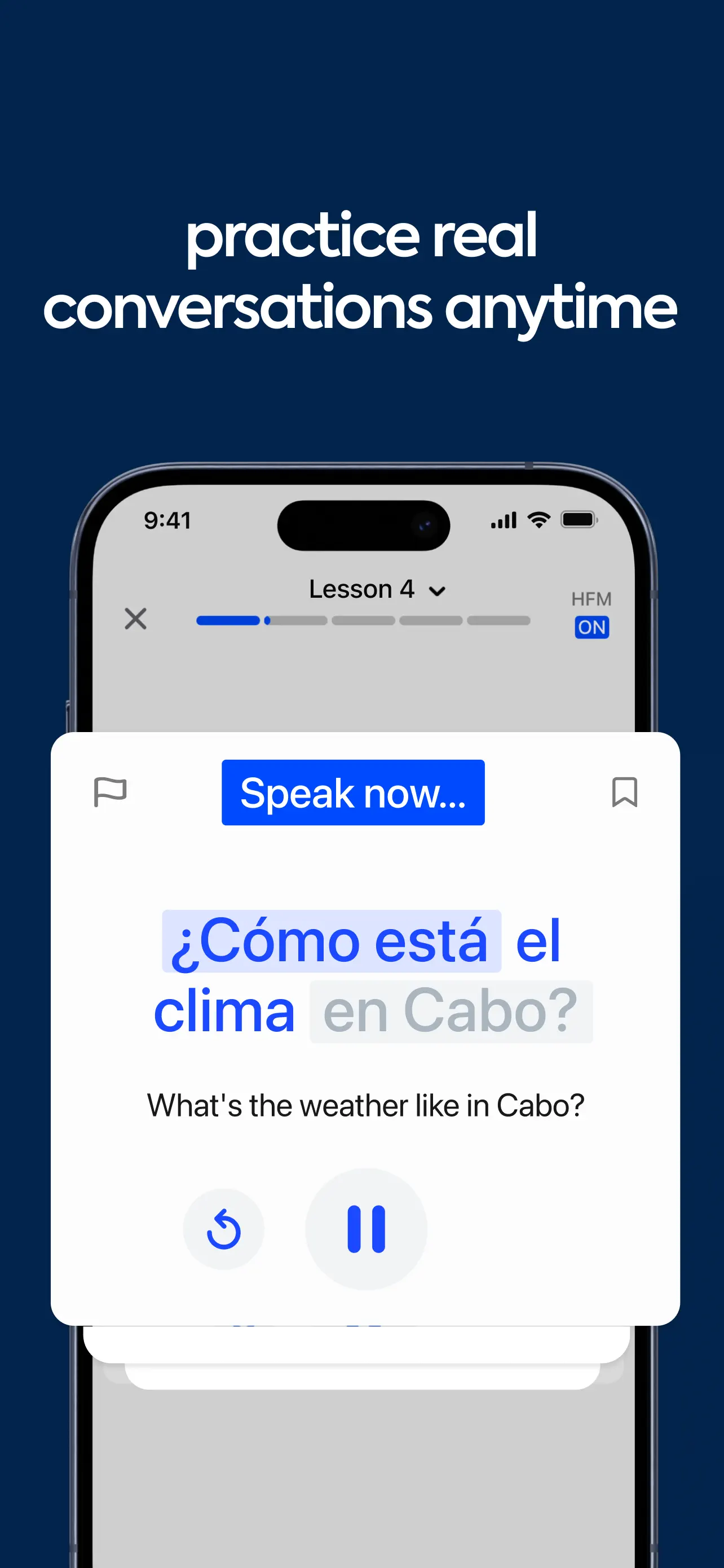 Speak: Language Learning screenshot 2