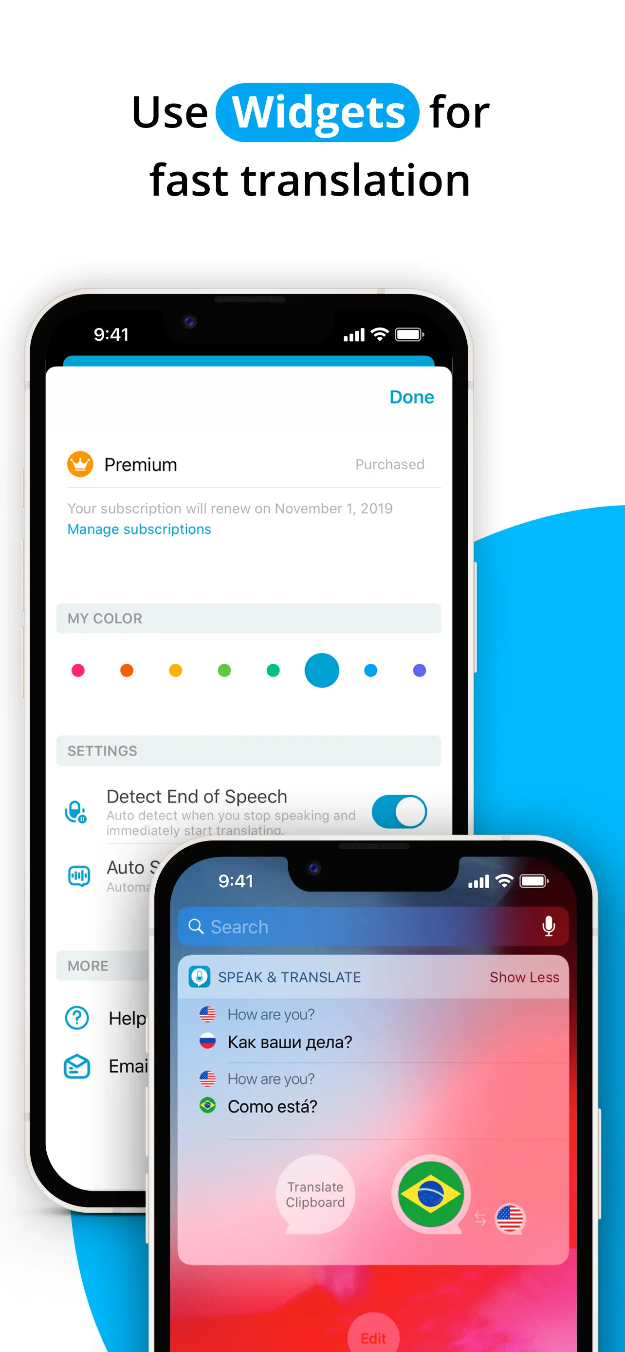 Speak & Translate - Translator screenshot 7