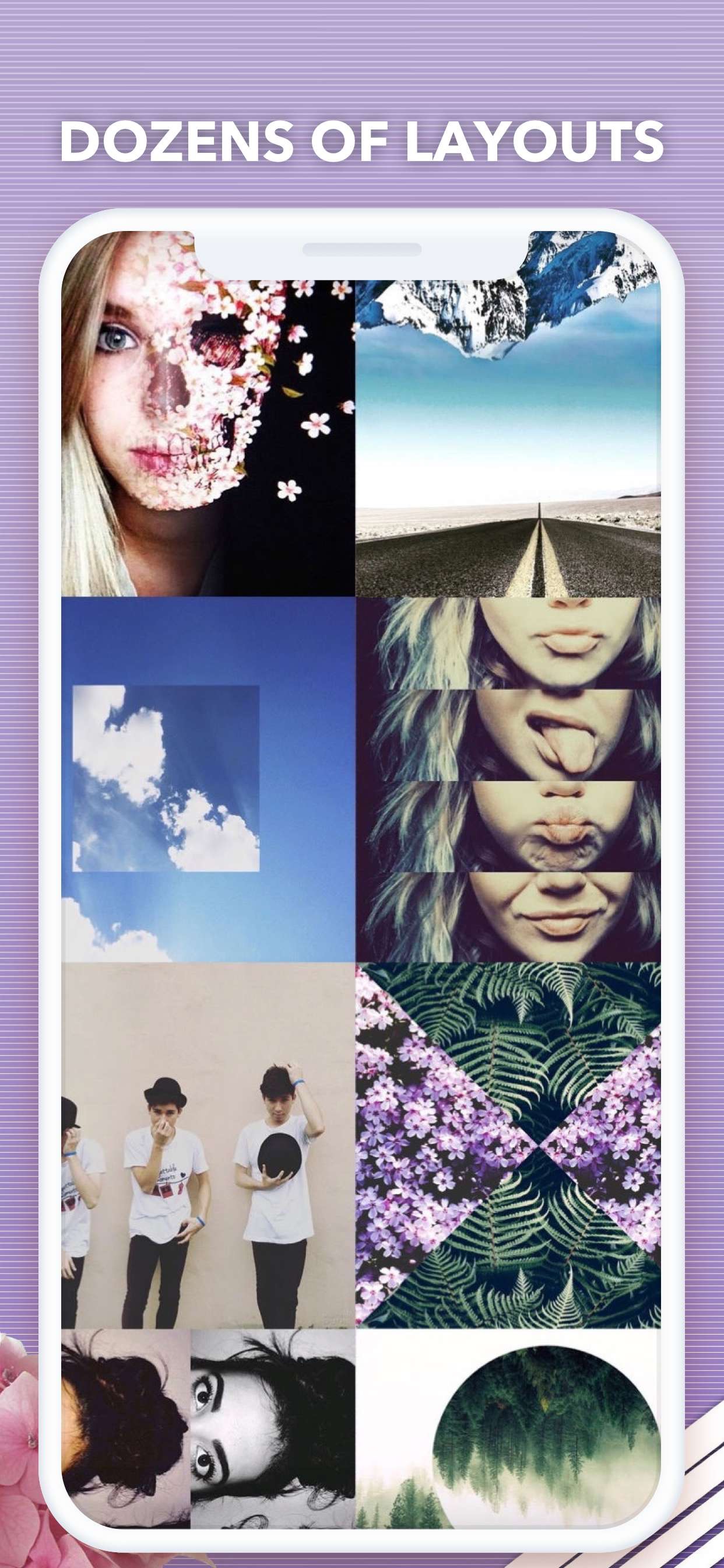 Split Pic Collage Maker Layout screenshot 2