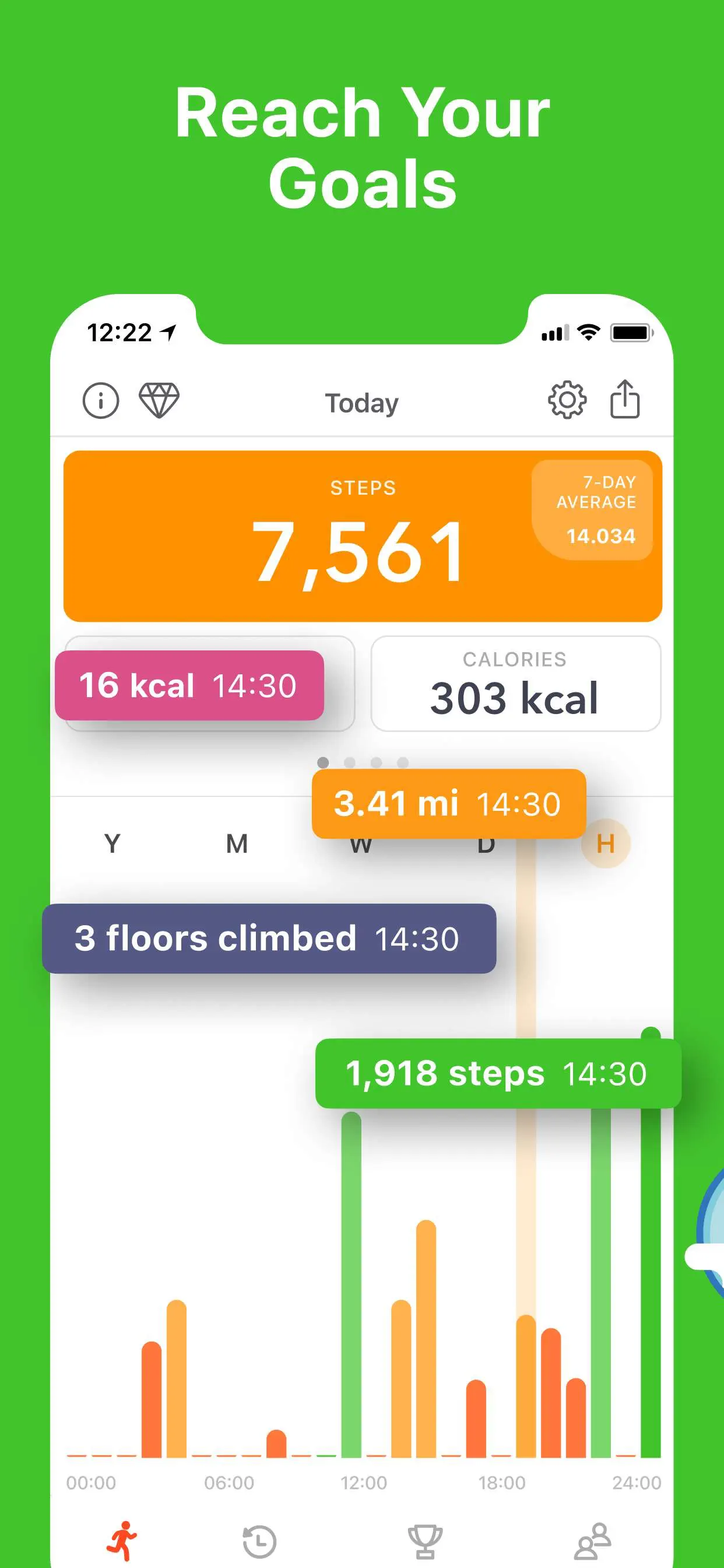 Stepz - Step Counter & Tracker screenshot 3