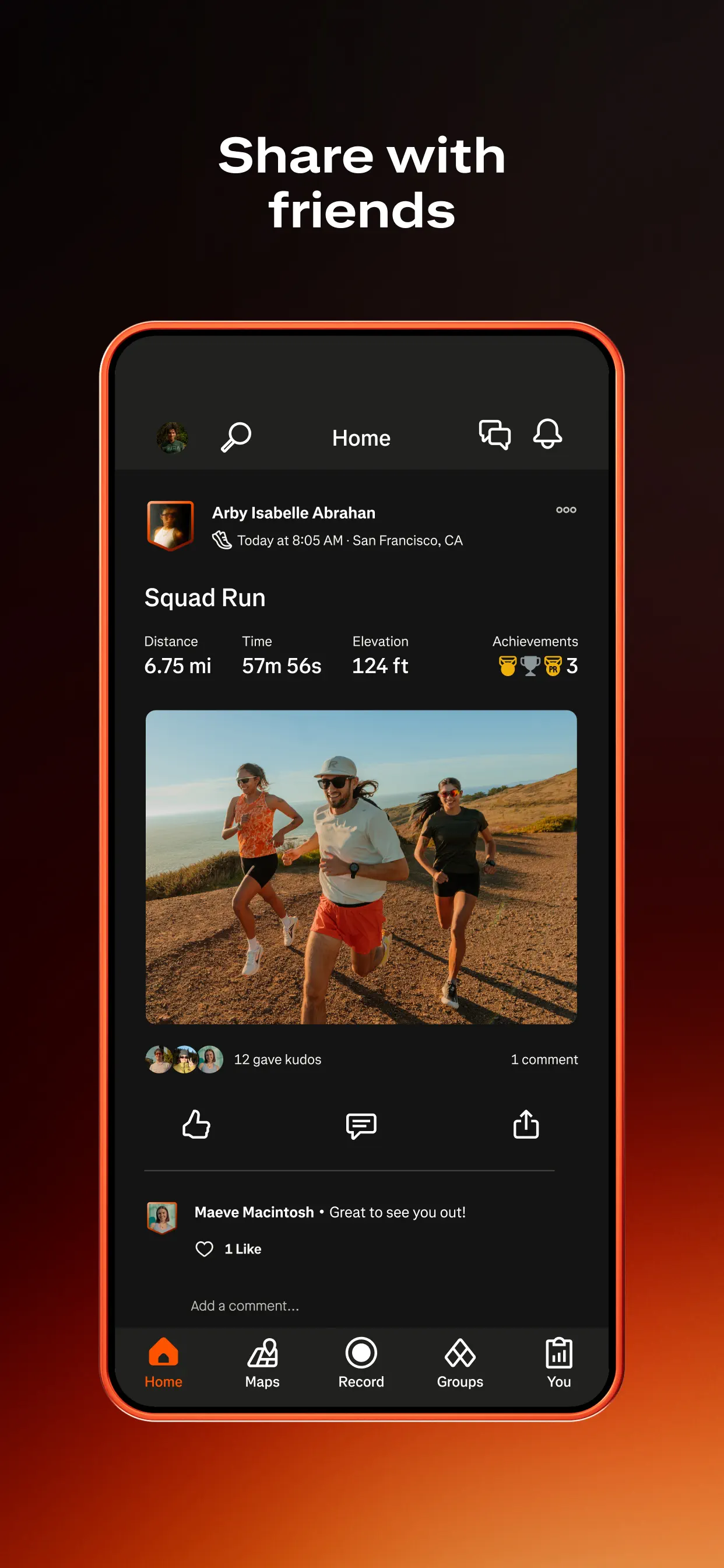 Strava: Run, Bike, Walk screenshot 6