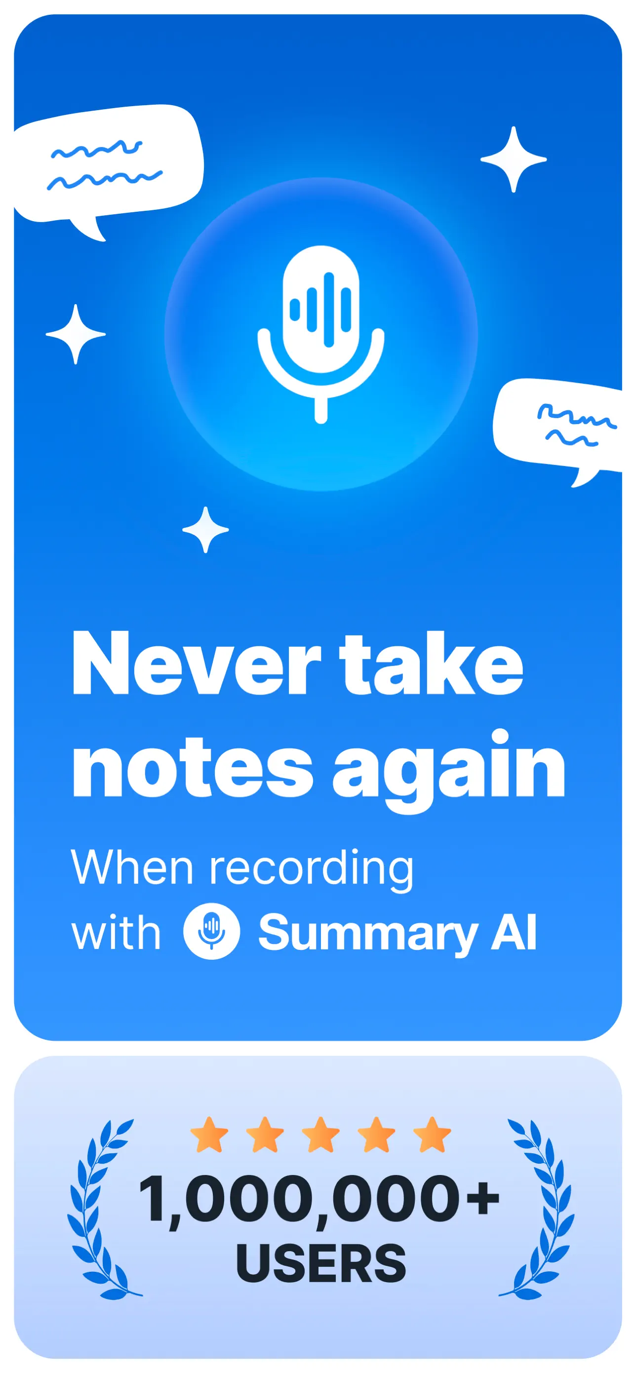 Summary - AI Note Taker screenshot