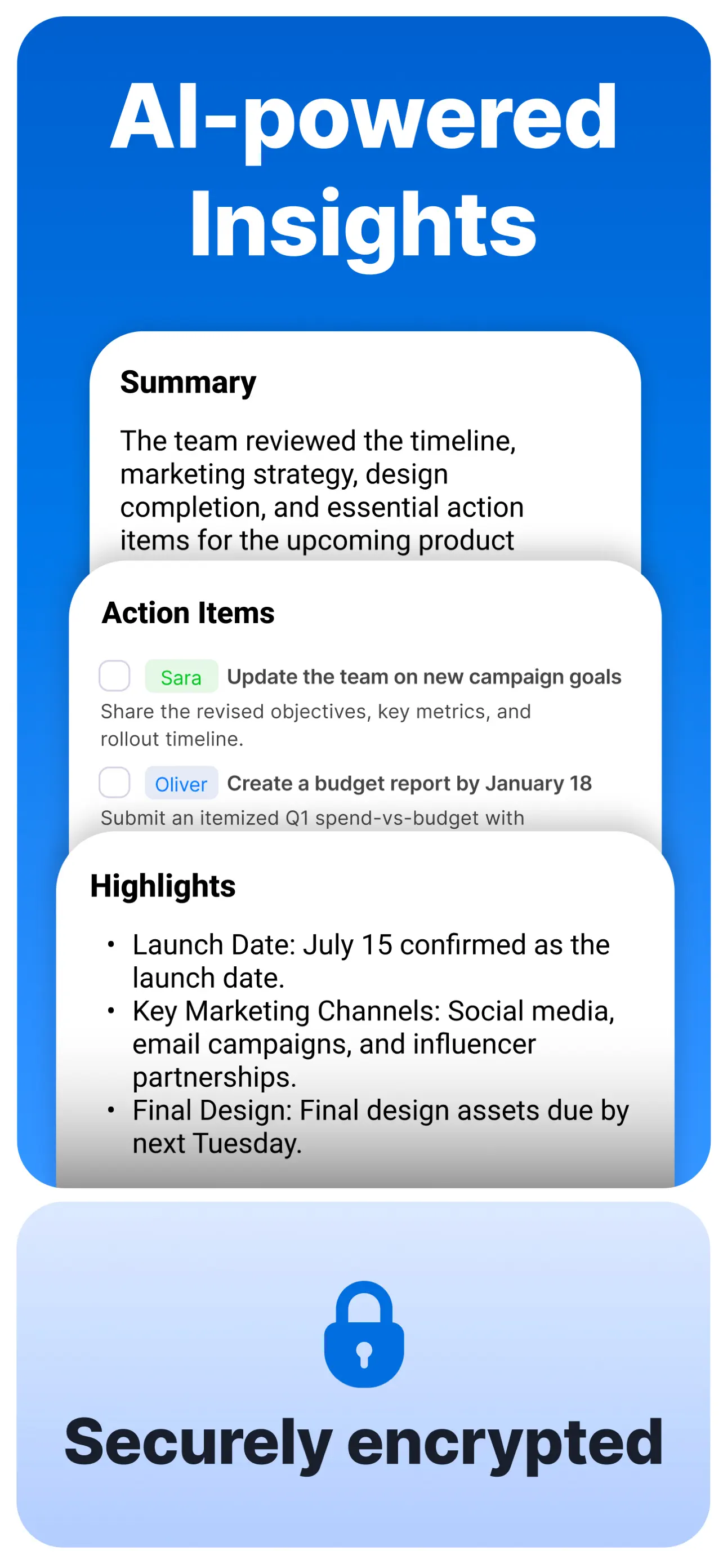Summary - AI Note Taker screenshot 3