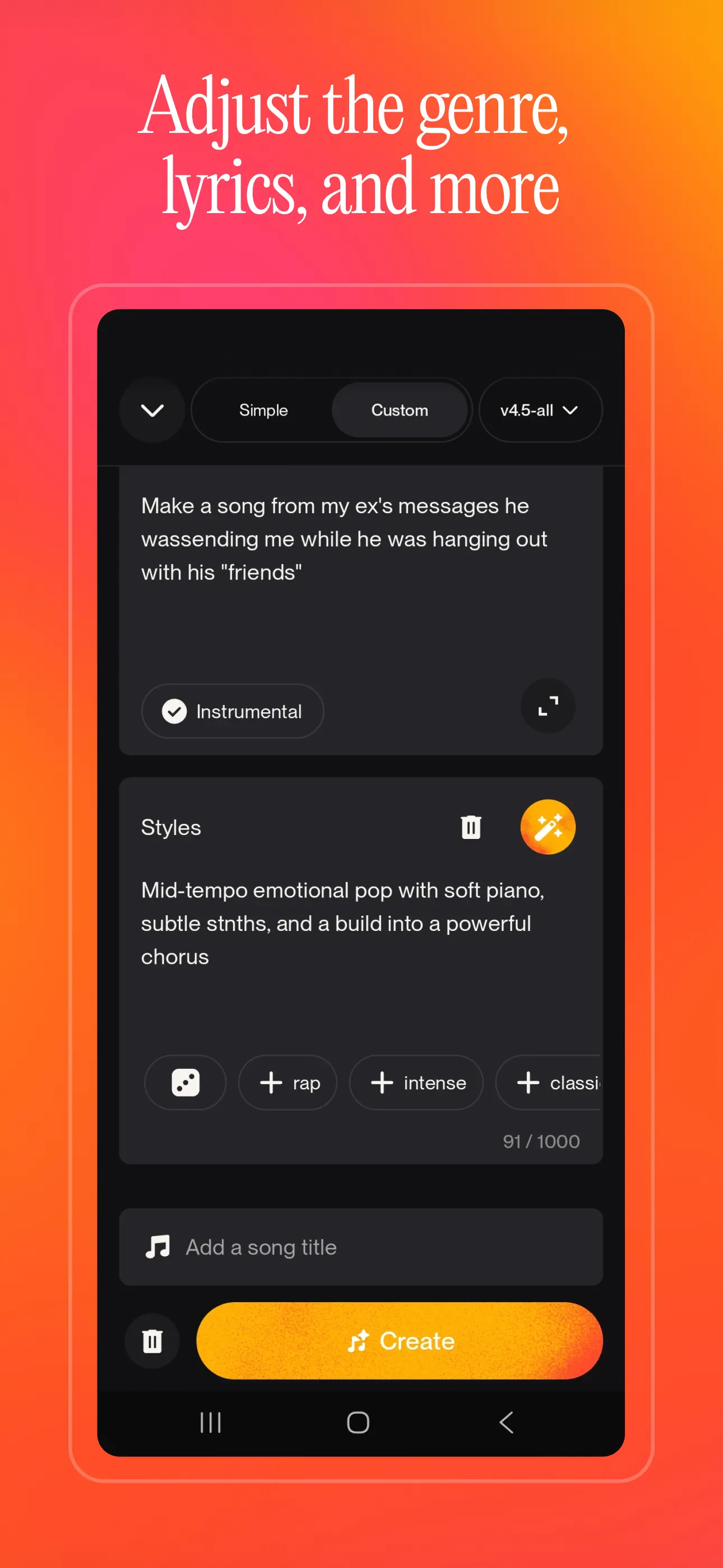 Suno - AI Songs & Music screenshot 2