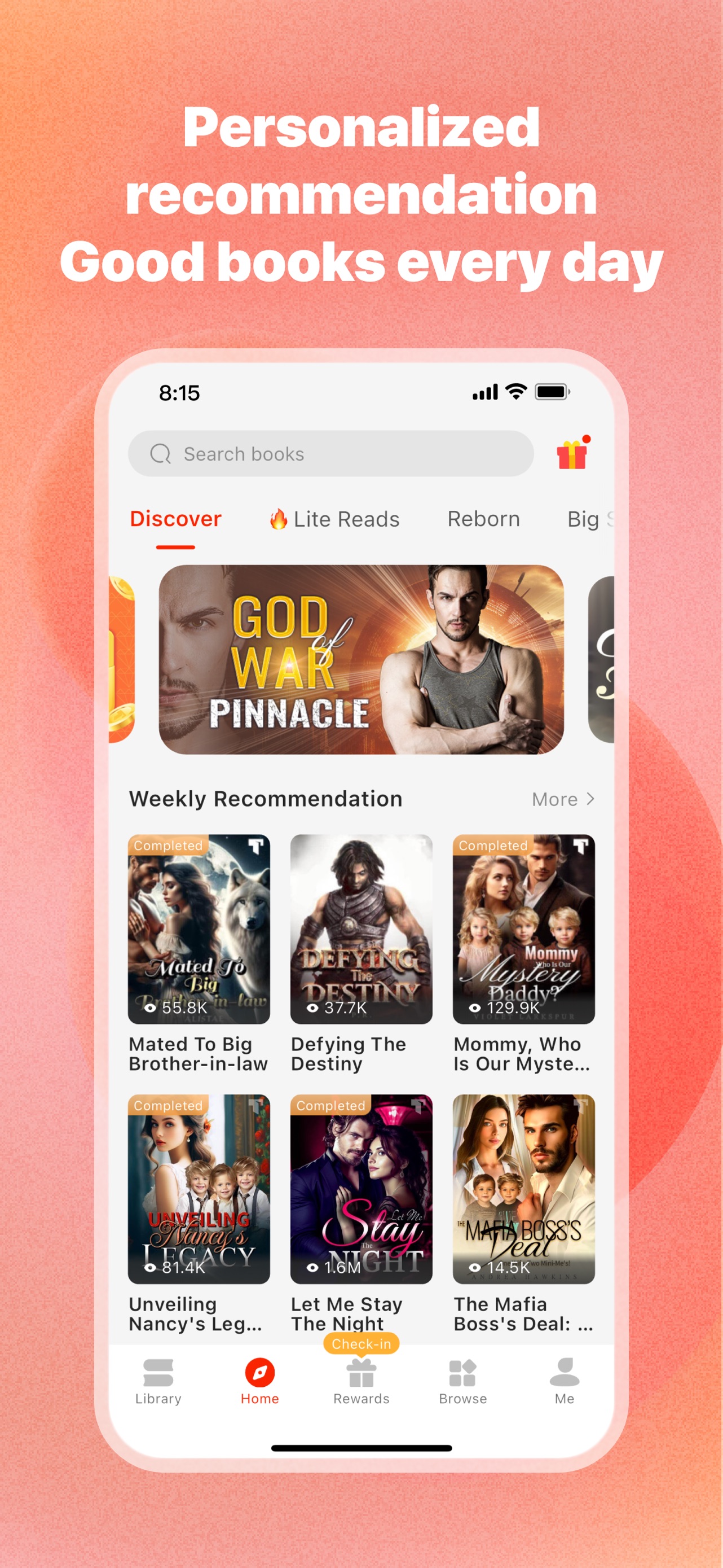 Tapon - Stories & Novels screenshot 2