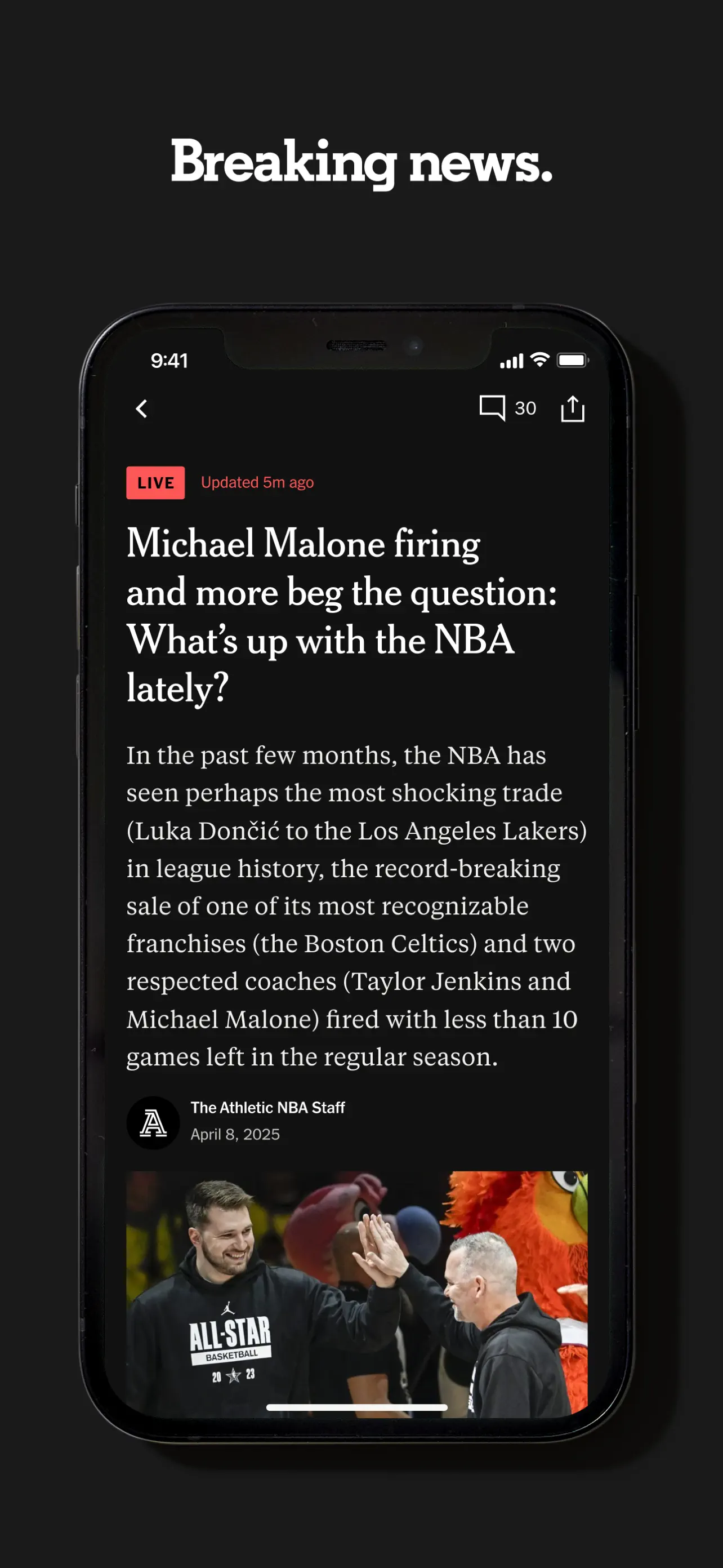 The Athletic: All Sports News screenshot 5