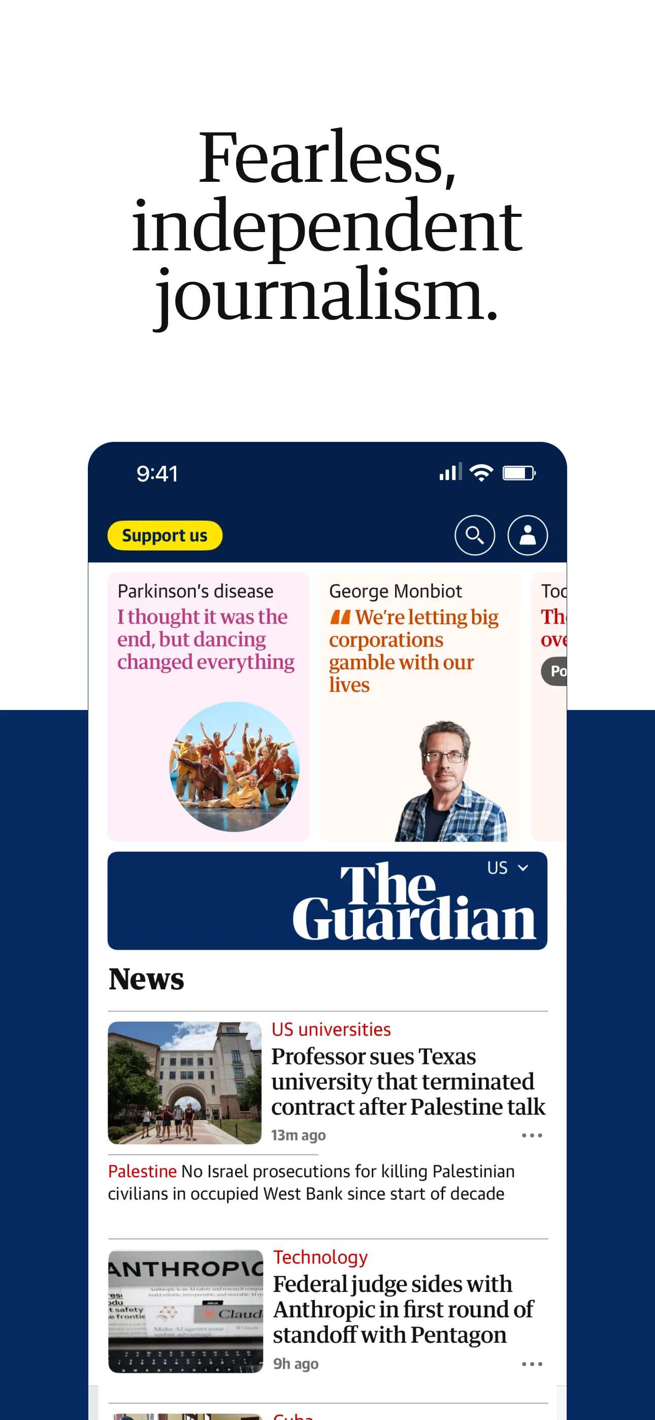 The Guardian - US & World News screenshot