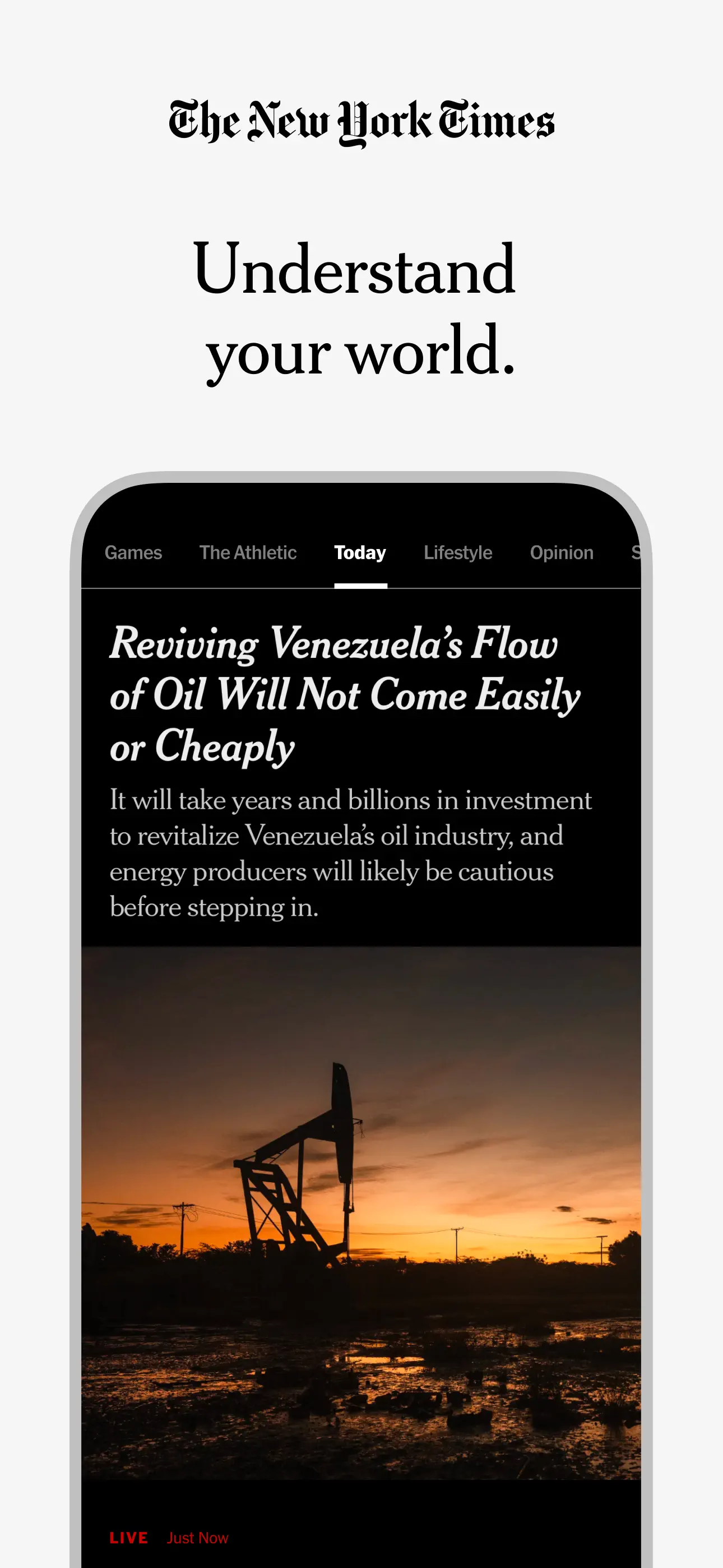 NYTimes: US and Global News screenshot