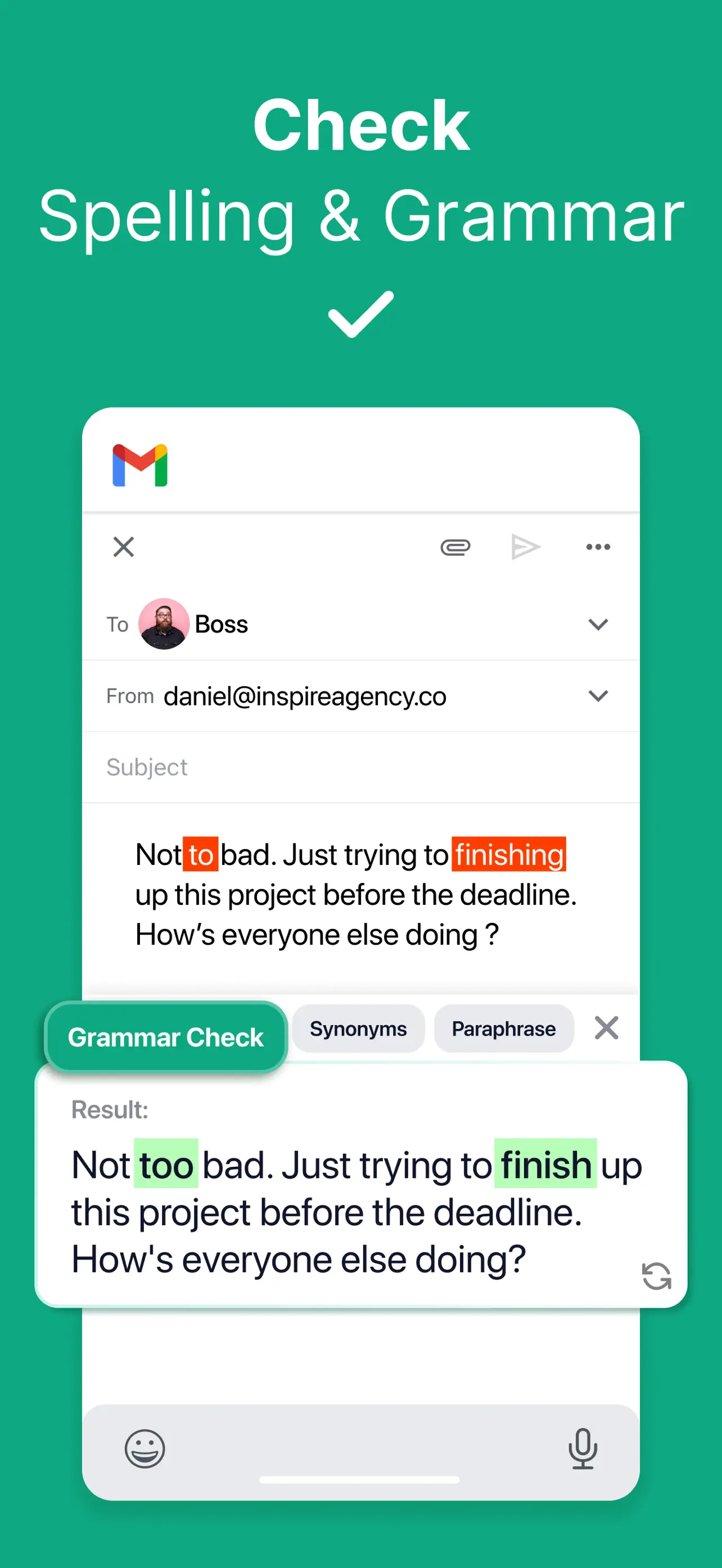 TypeAI: AI Keyboard & Writer screenshot 2