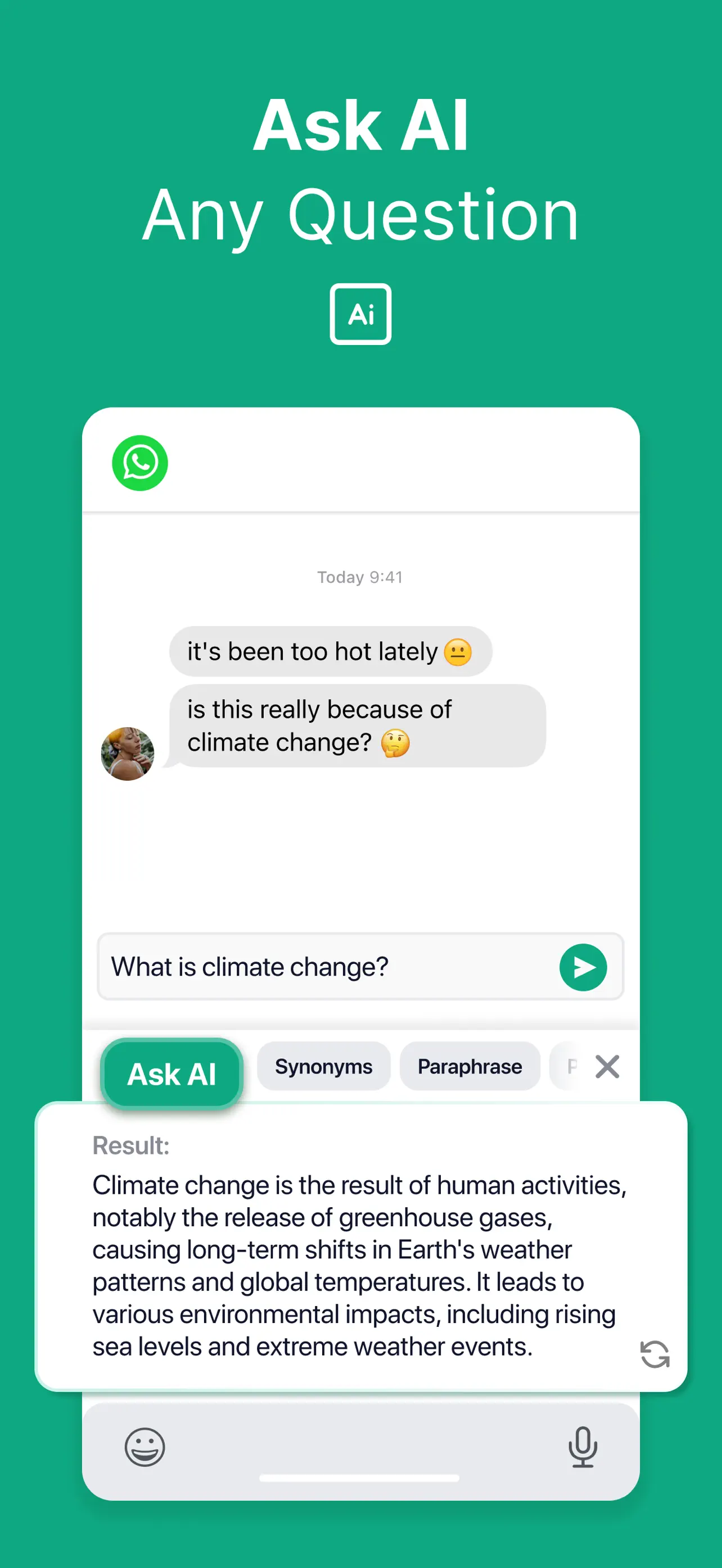 TypeAI: AI Keyboard & Writer screenshot 4