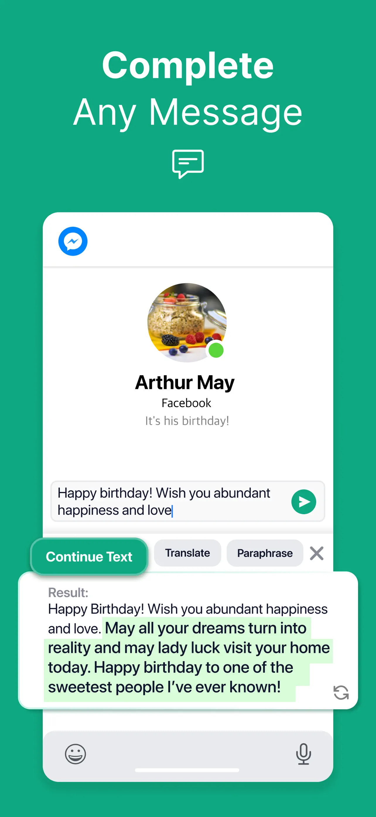 TypeAI: AI Keyboard & Writer screenshot 8