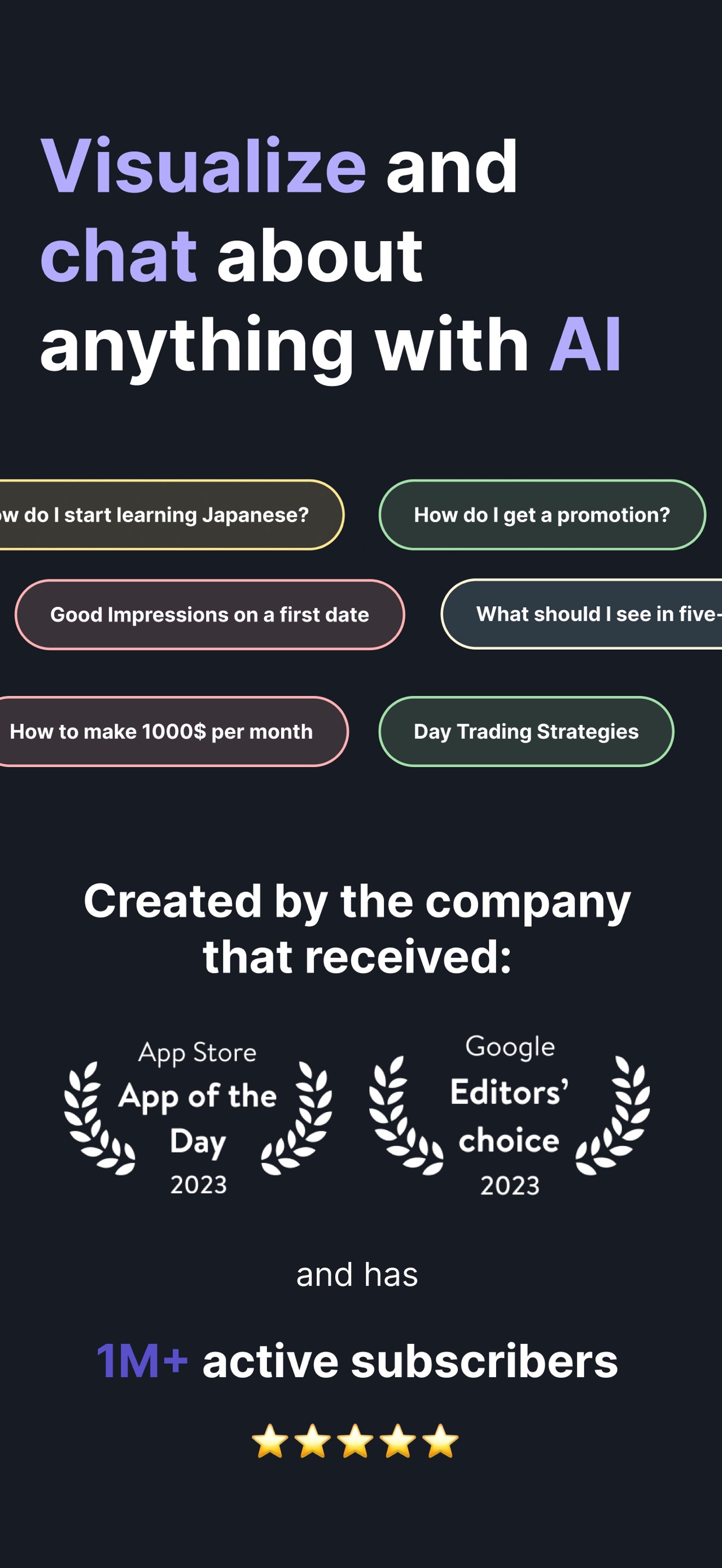 VisualMind: AI MindMap/Chatbot screenshot