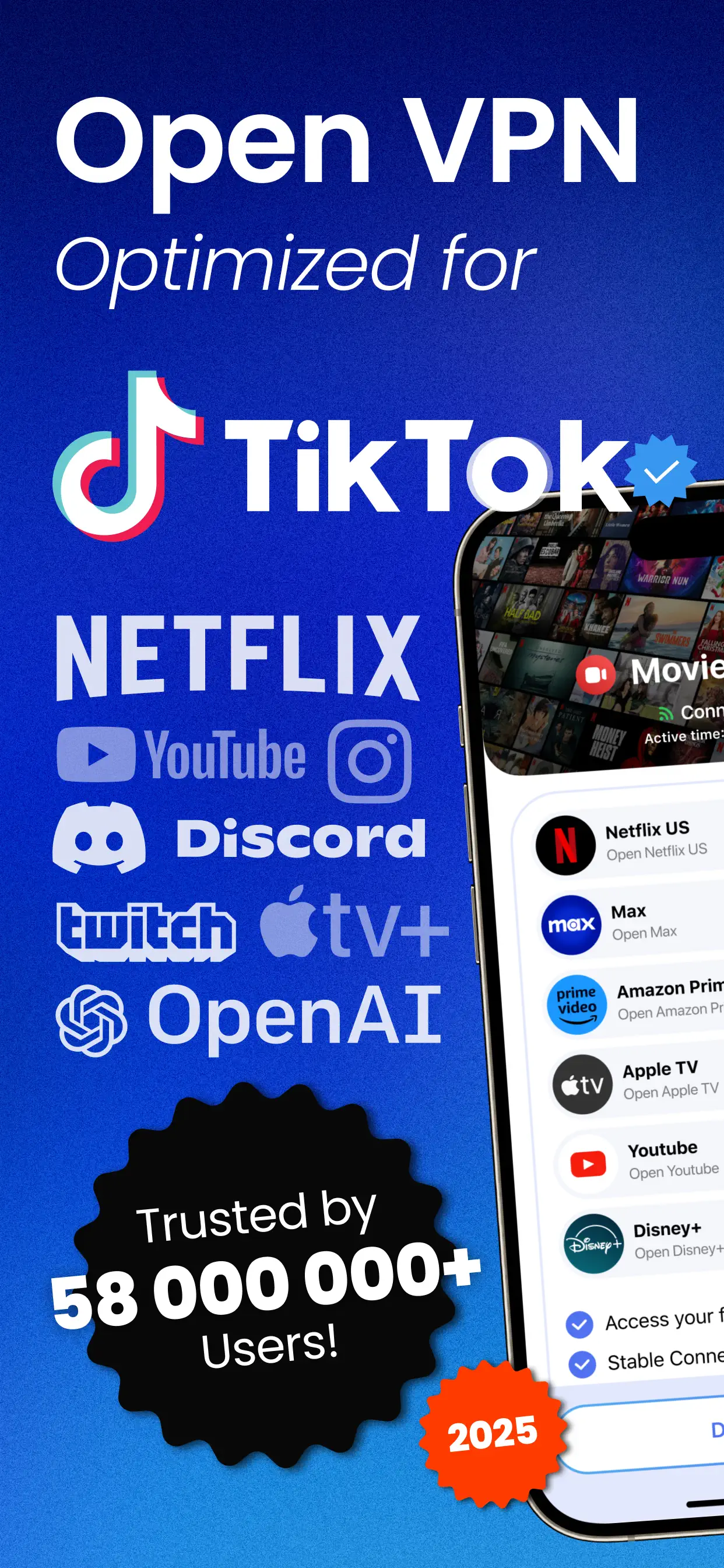 VPN Lumos: Open & Connect USA screenshot