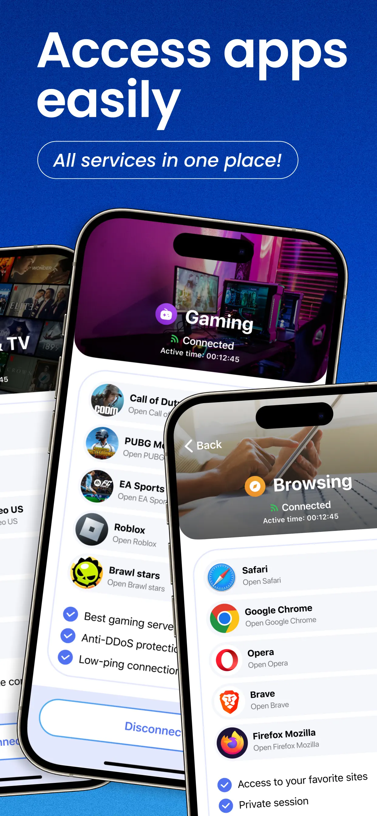 VPN Lumos: Open & Connect USA screenshot 2
