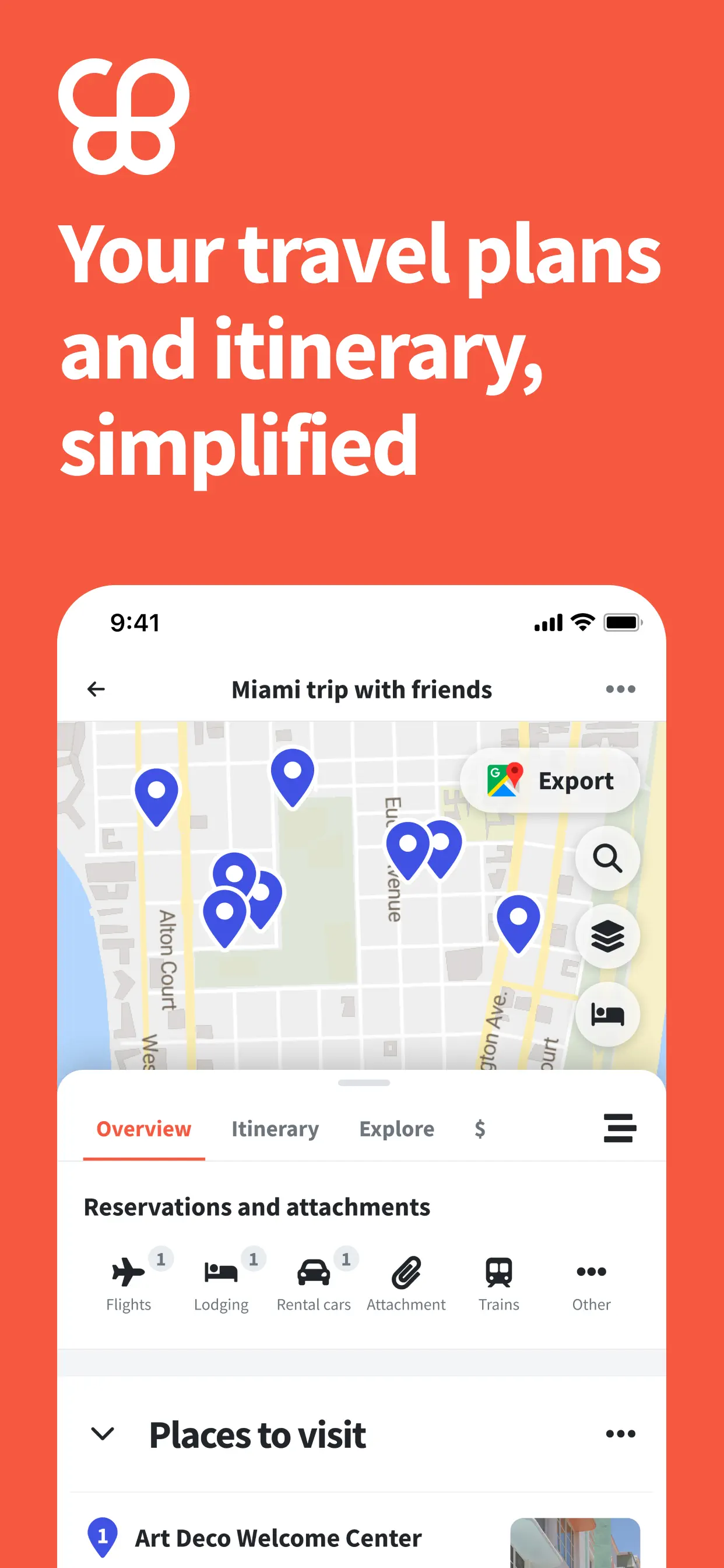 Wanderlog - Travel Planner screenshot