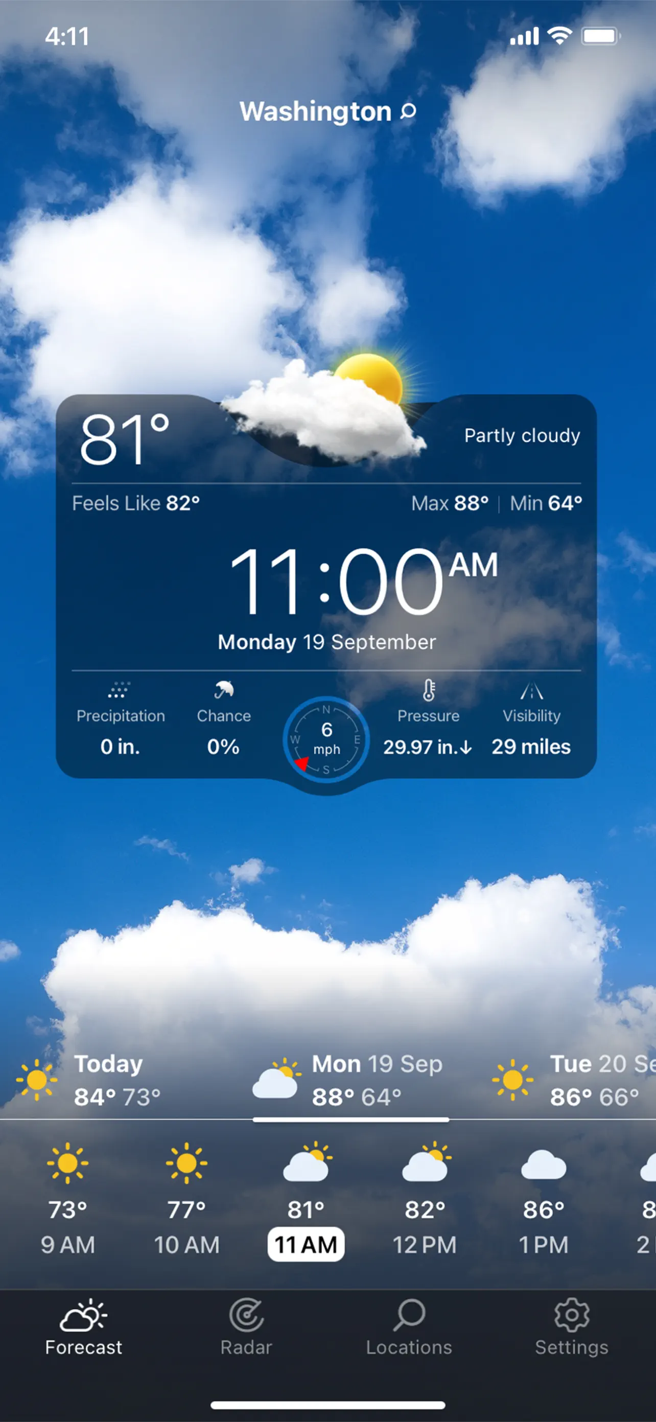 Weather Live° - Local Forecast screenshot 3