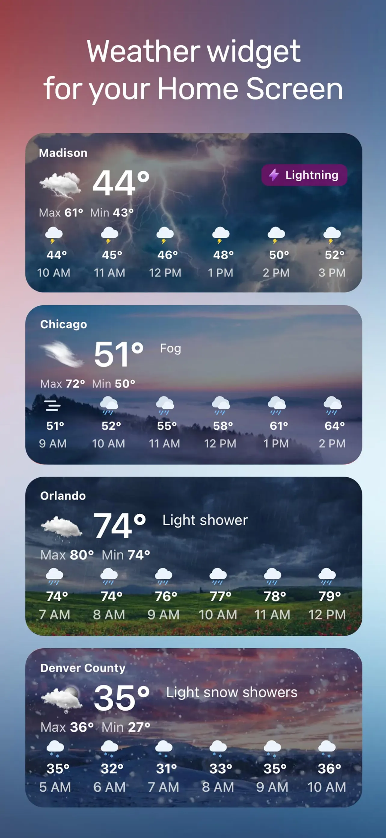 Weather Live° - Local Forecast screenshot 7