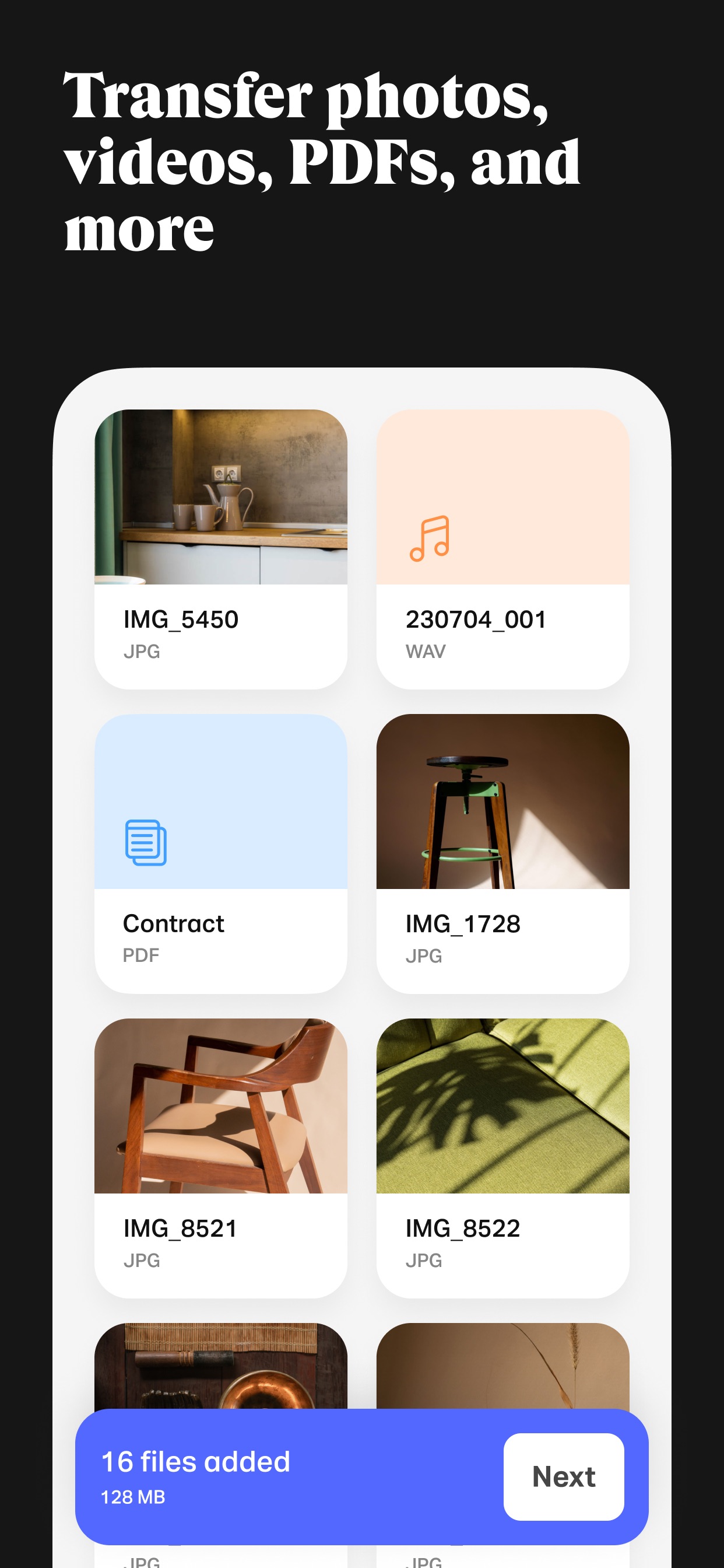 WeTransfer: Transfer Files screenshot 6