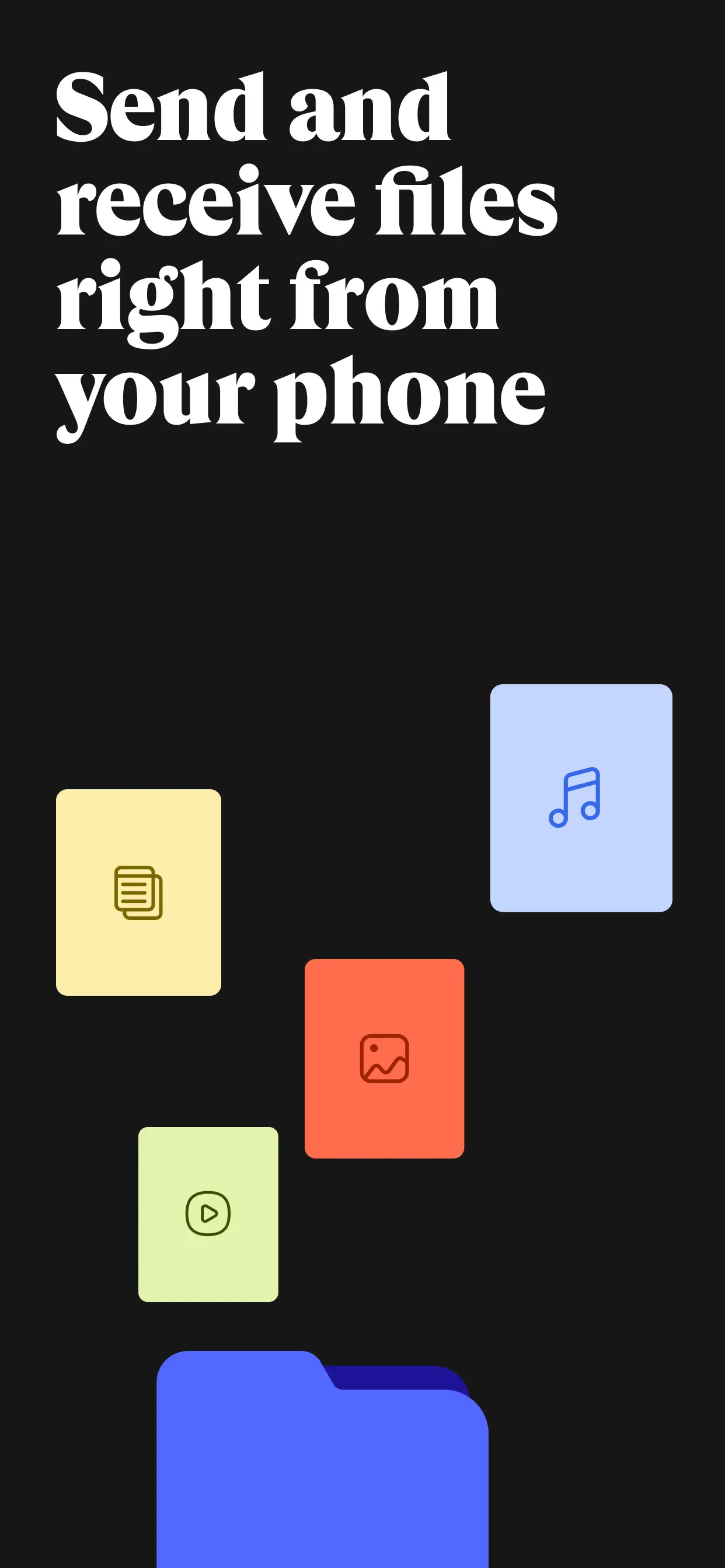 WeTransfer: Transfer Files screenshot